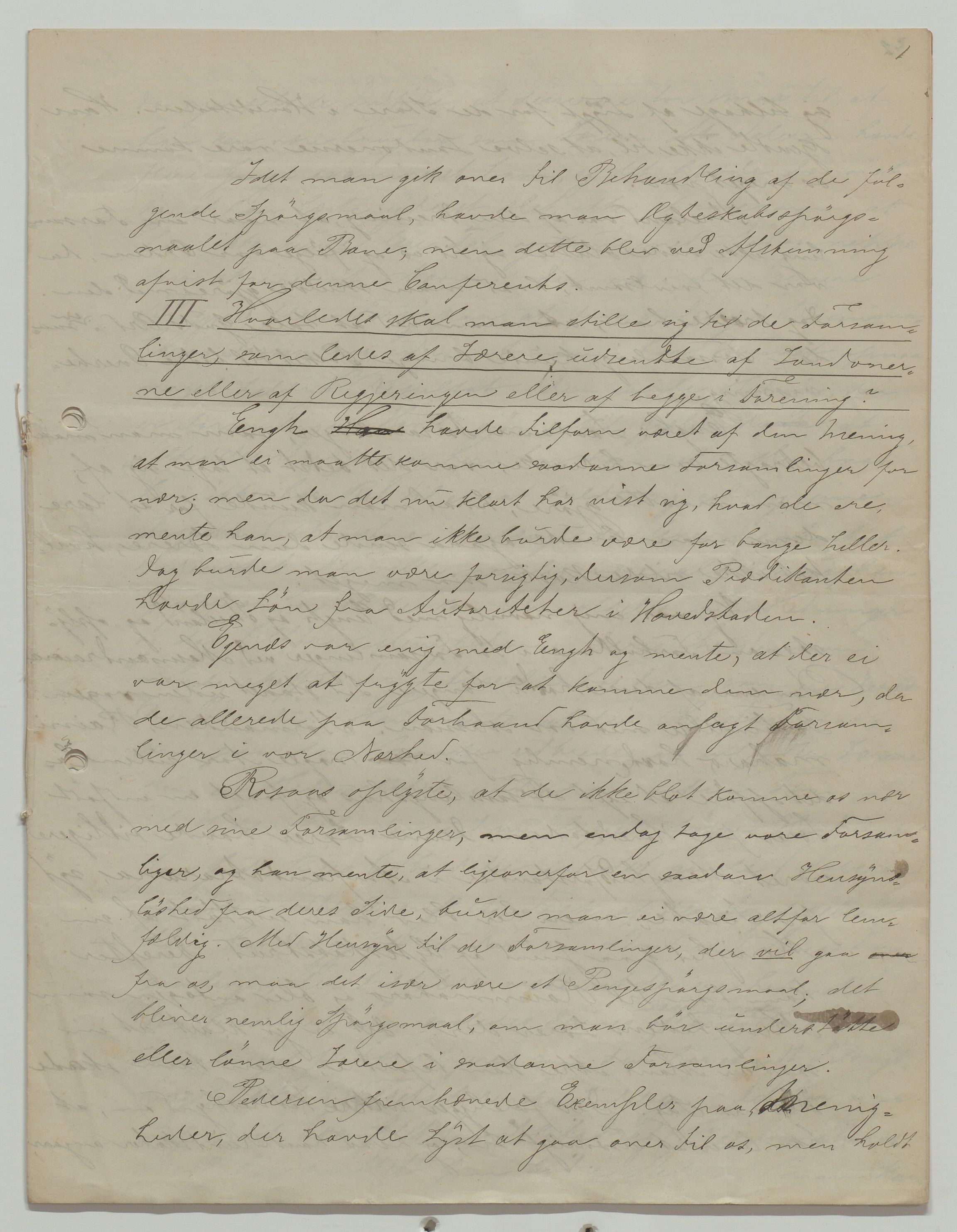 Det Norske Misjonsselskap - hovedadministrasjonen, VID/MA-A-1045/D/Da/Daa/L0035/0001: Konferansereferat og årsberetninger / Konferansereferat fra Madagaskar Innland., 1876, s. 1