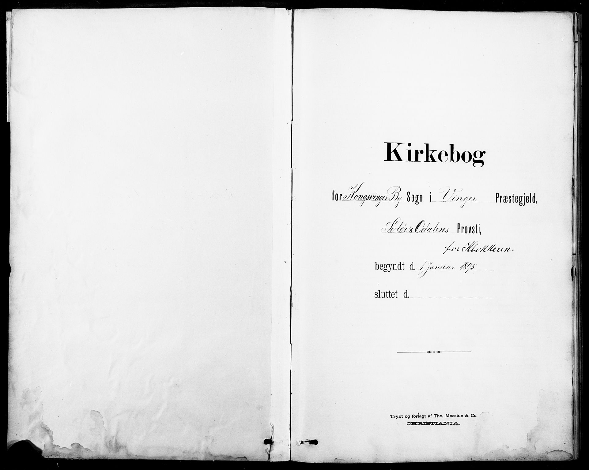 Vinger prestekontor, AV/SAH-PREST-024/H/Ha/Hab/L0005: Klokkerbok nr. 5, 1895-1920