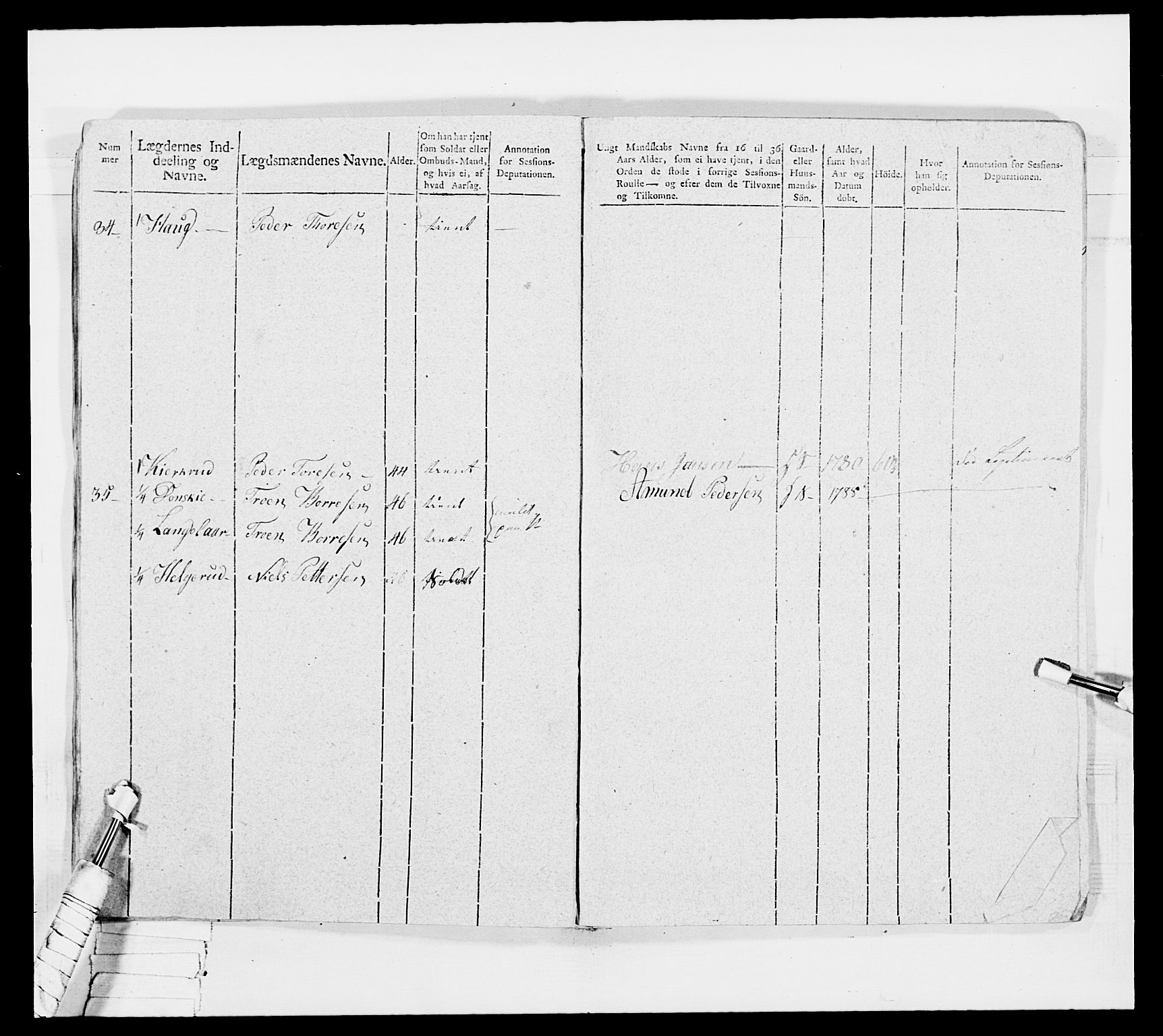 Generalitets- og kommissariatskollegiet, Det kongelige norske kommissariatskollegium, AV/RA-EA-5420/E/Eh/L0033: Nordafjelske gevorbne infanteriregiment, 1810, s. 286