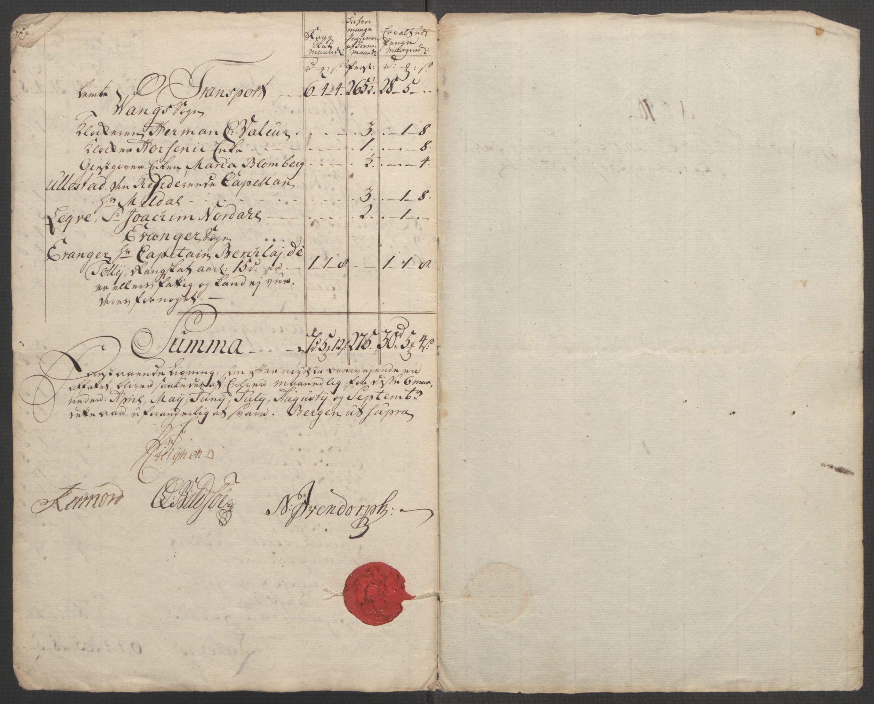 Rentekammeret inntil 1814, Reviderte regnskaper, Fogderegnskap, AV/RA-EA-4092/R51/L3303: Ekstraskatten Nordhordland og Voss, 1762-1772, s. 465