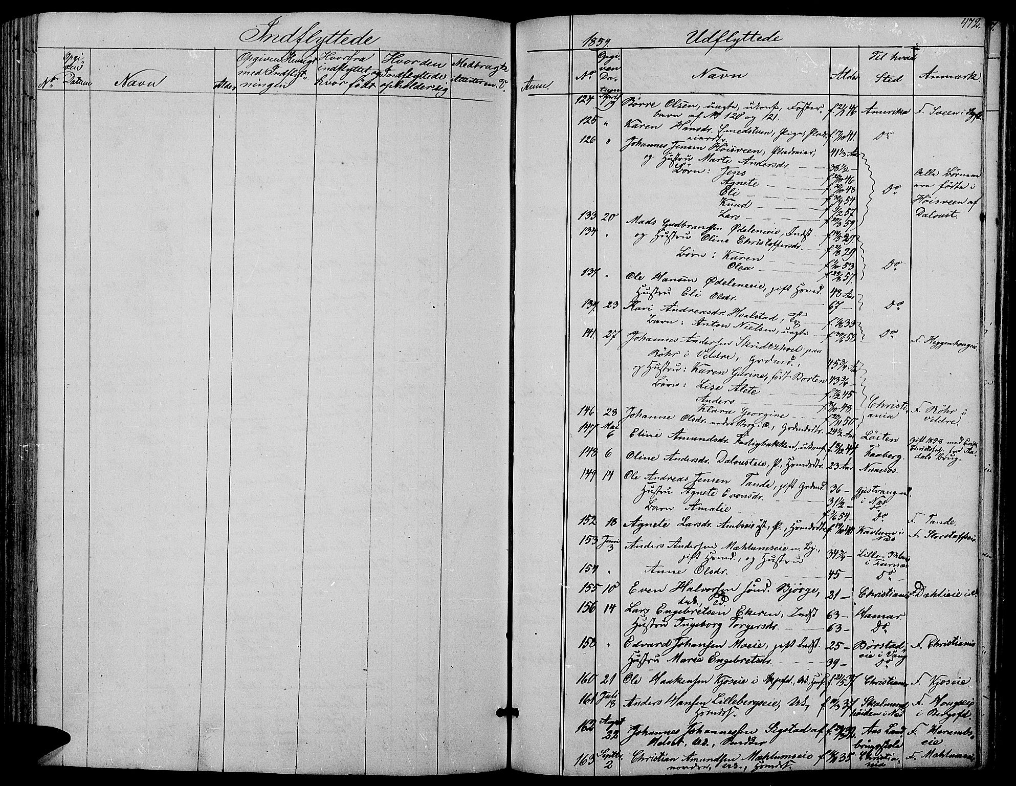 Ringsaker prestekontor, AV/SAH-PREST-014/L/La/L0006: Klokkerbok nr. 6, 1851-1860, s. 472