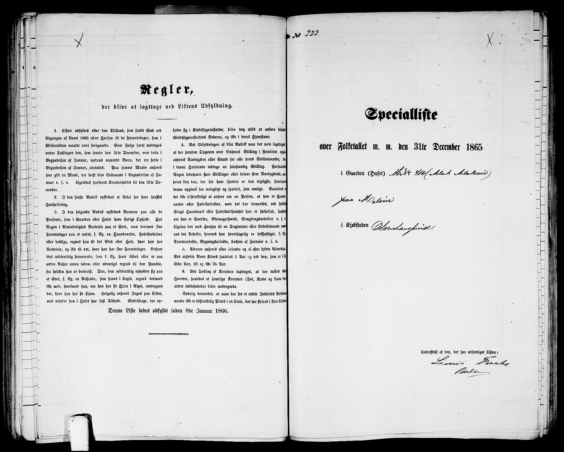 RA, Folketelling 1865 for 1503B Kristiansund prestegjeld, Kristiansund kjøpstad, 1865, s. 452