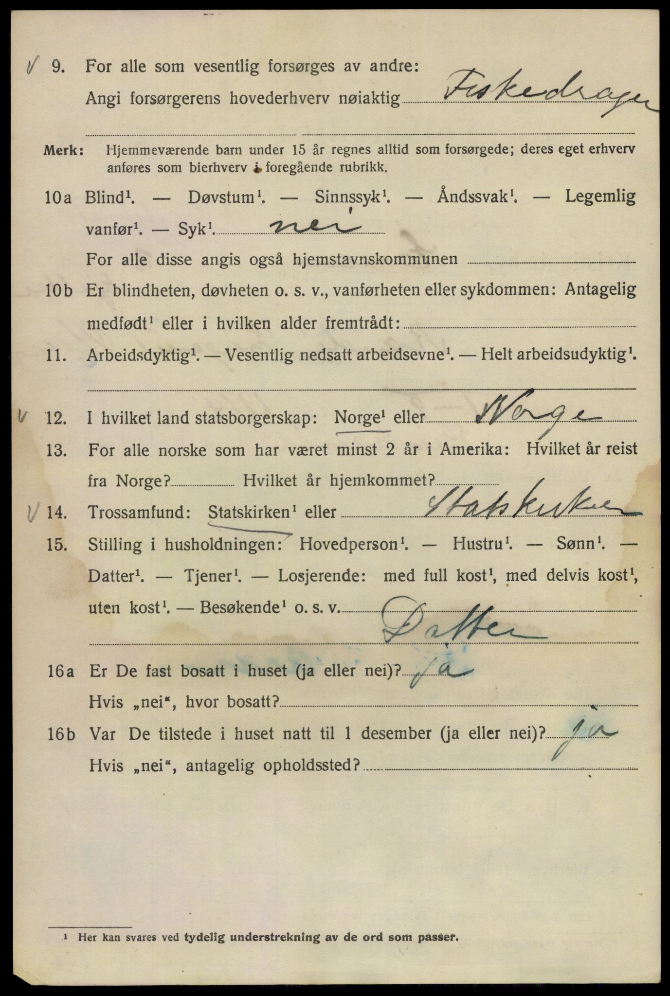 SAO, Folketelling 1920 for 0301 Kristiania kjøpstad, 1920, s. 224732
