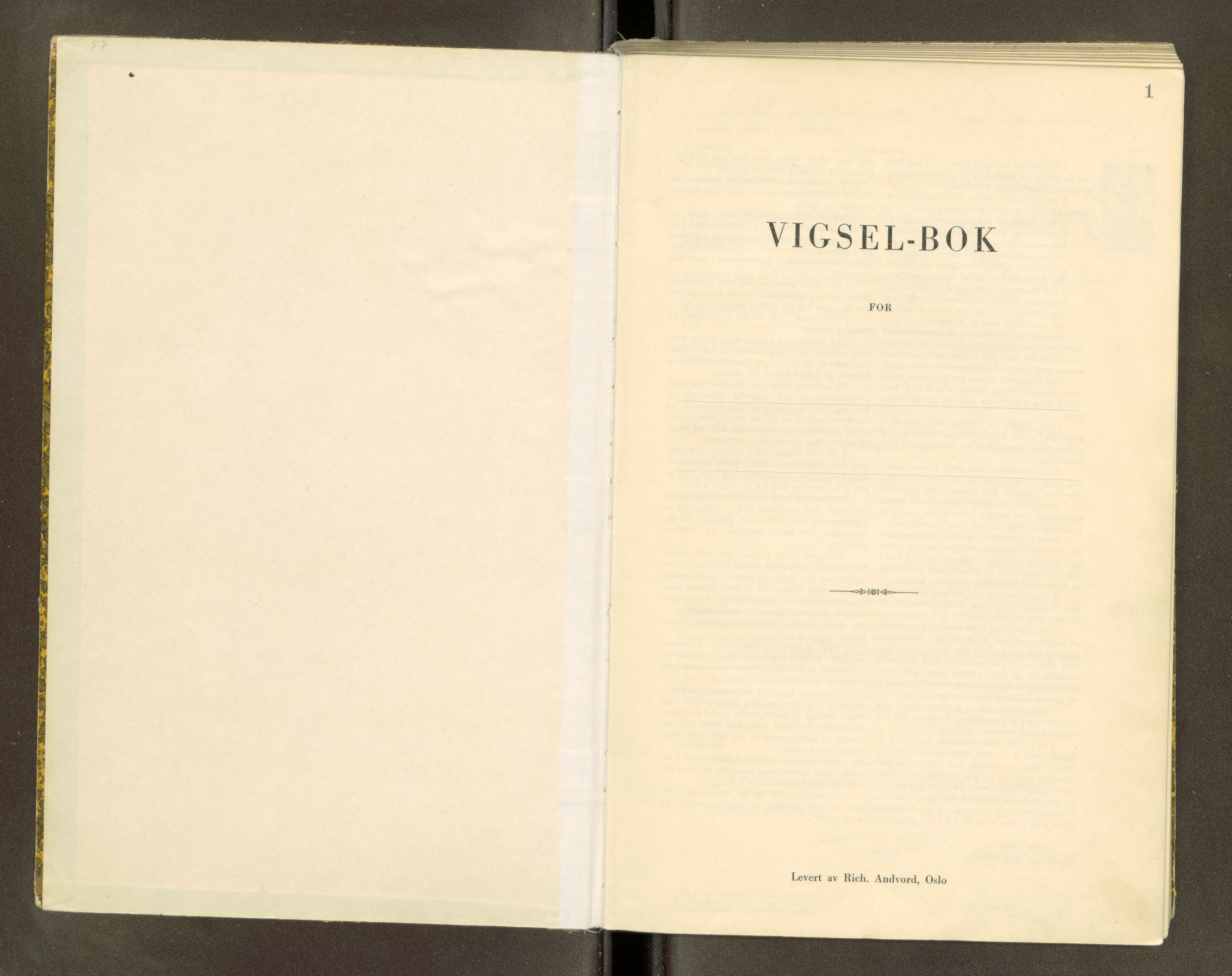 Salten sorenskriveri, SAT/A-4578/1/6/6D/L0003: Vigselsbok, 1942-1943, s. 1a