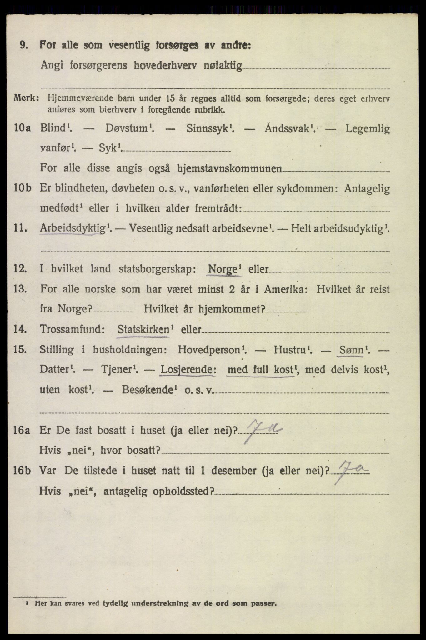 SAH, Folketelling 1920 for 0417 Stange herred, 1920, s. 3826