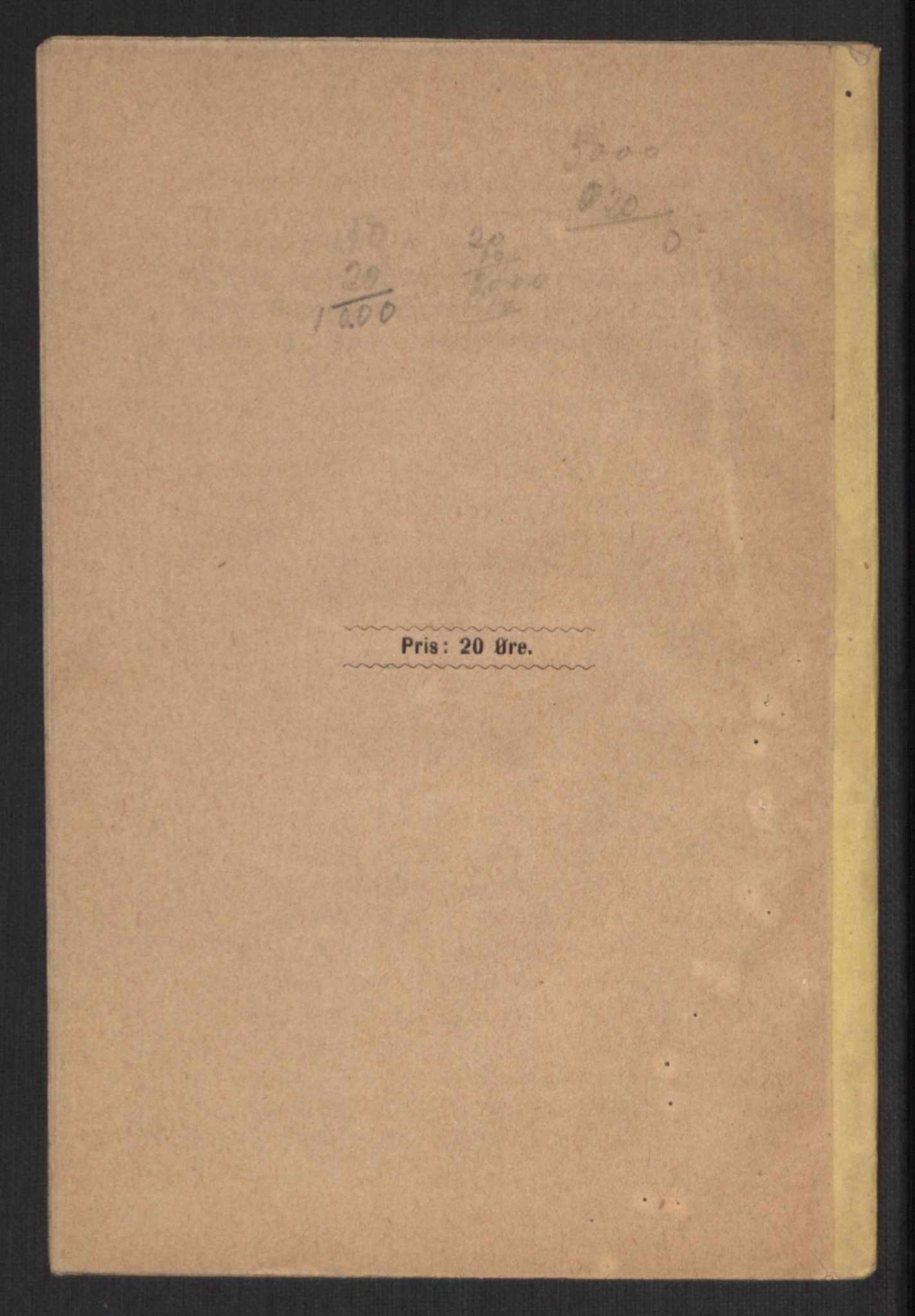 Venstres Hovedorganisasjon, RA/PA-0876/X/L0001: De eldste skrifter, 1860-1936, s. 404