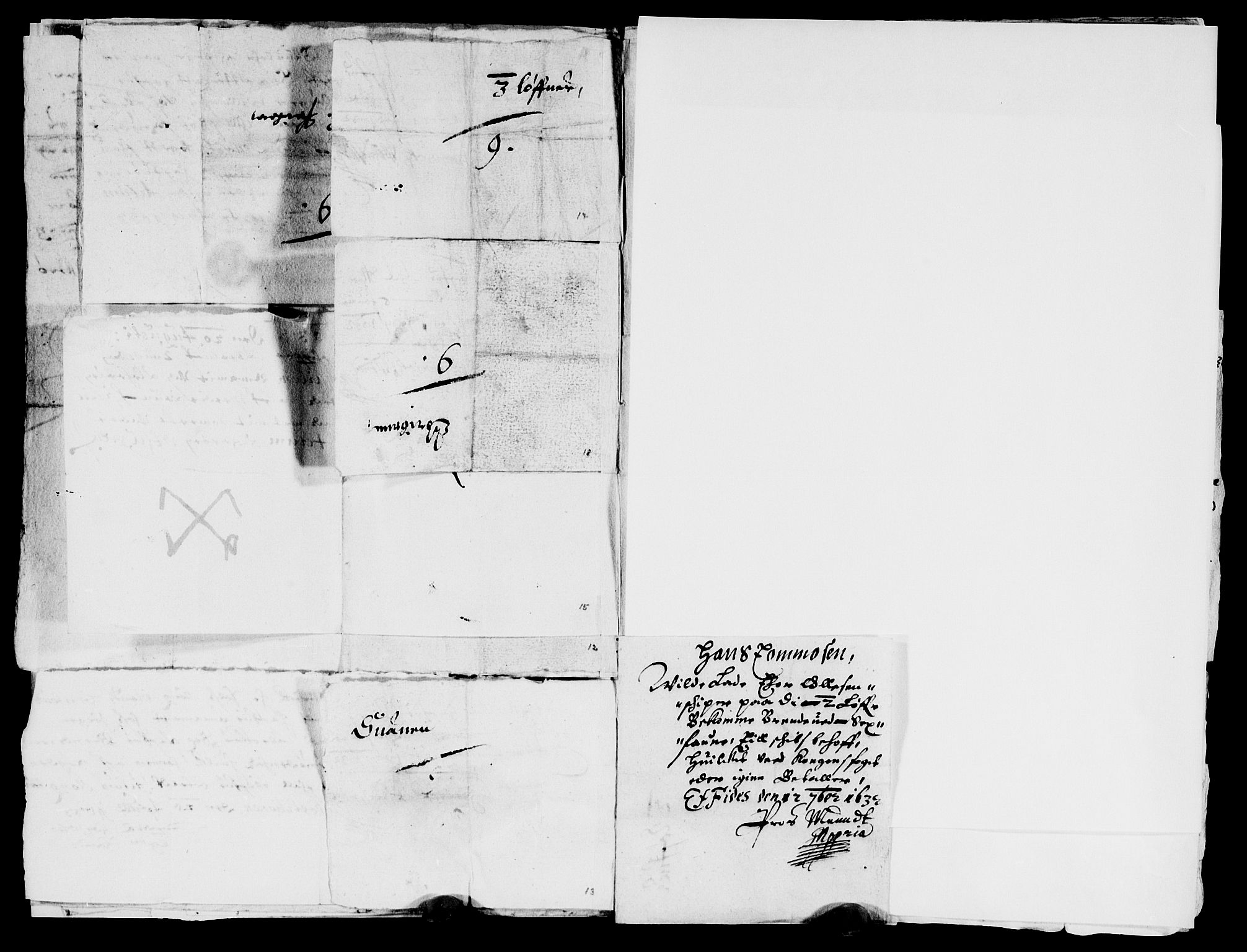 Rentekammeret inntil 1814, Reviderte regnskaper, Lensregnskaper, AV/RA-EA-5023/R/Rb/Rbq/L0022: Nedenes len. Mandals len. Råbyggelag., 1632-1634