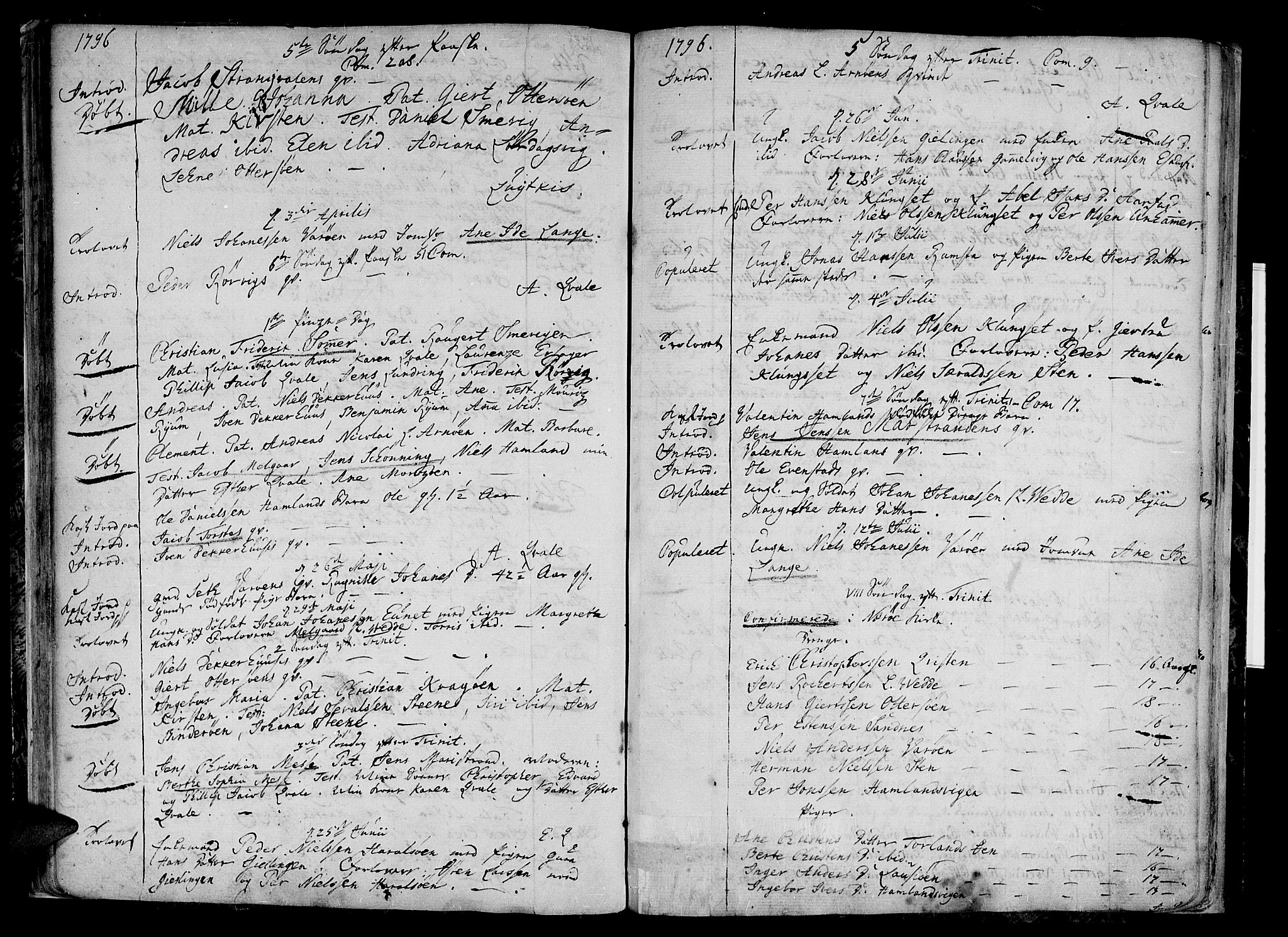 Ministerialprotokoller, klokkerbøker og fødselsregistre - Nord-Trøndelag, AV/SAT-A-1458/784/L0666: Ministerialbok nr. 784A02, 1785-1815