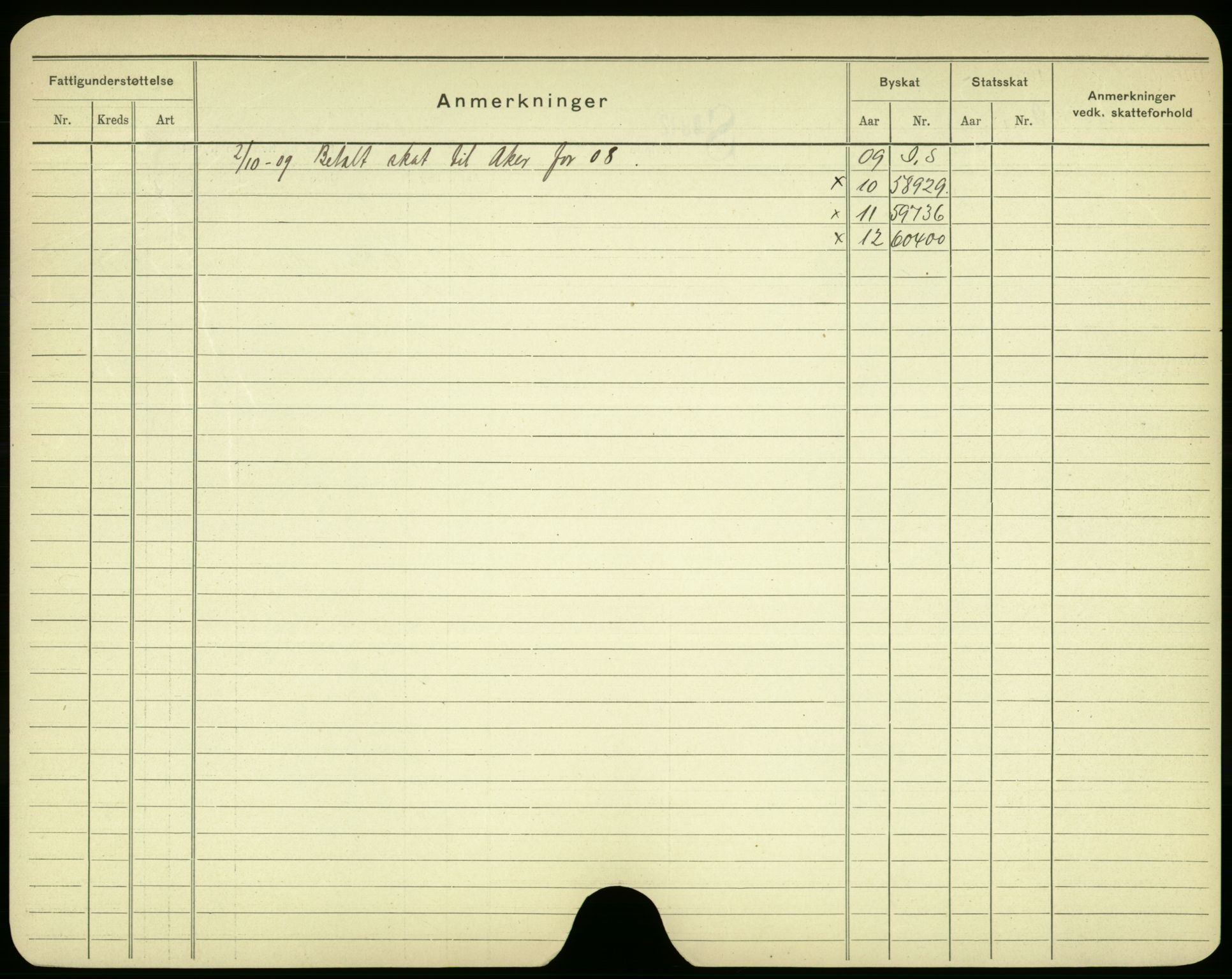 Oslo folkeregister, Registerkort, SAO/A-11715/F/Fa/Fac/L0005: Menn, 1906-1914, s. 398b