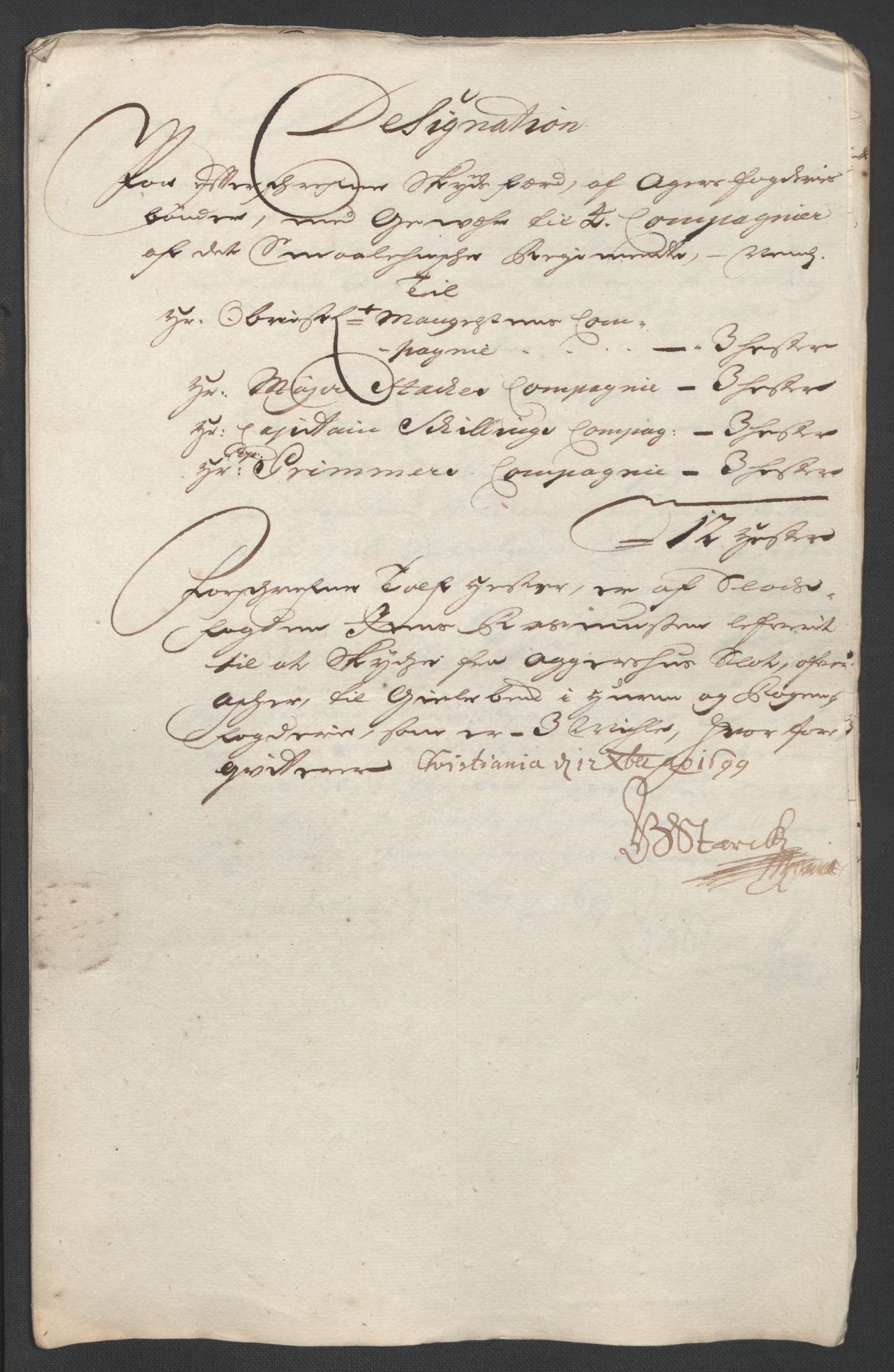 Rentekammeret inntil 1814, Reviderte regnskaper, Fogderegnskap, AV/RA-EA-4092/R10/L0443: Fogderegnskap Aker og Follo, 1700, s. 168