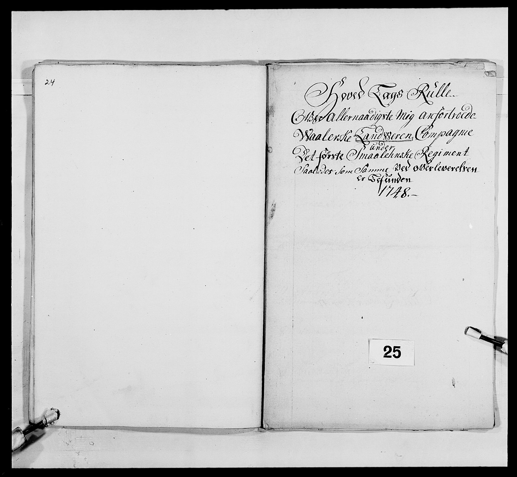 Kommanderende general (KG I) med Det norske krigsdirektorium, AV/RA-EA-5419/E/Ea/L0495: 1. Smålenske regiment, 1732-1763, s. 369