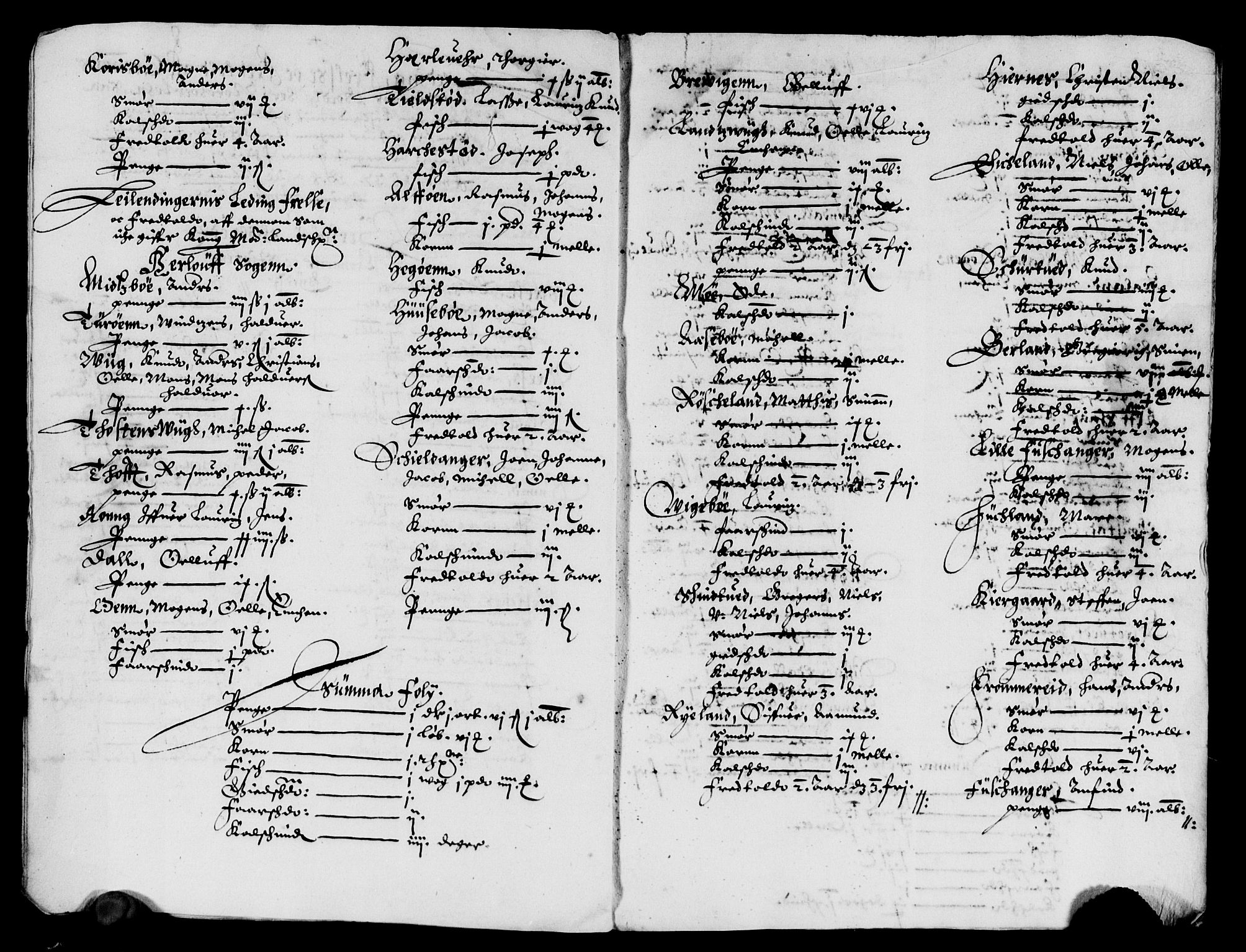 Rentekammeret inntil 1814, Reviderte regnskaper, Lensregnskaper, AV/RA-EA-5023/R/Rb/Rbt/L0078: Bergenhus len, 1637-1638