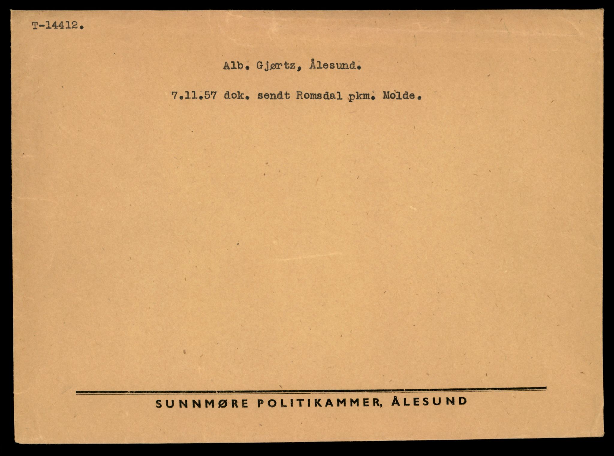 Møre og Romsdal vegkontor - Ålesund trafikkstasjon, AV/SAT-A-4099/F/Fe/L0045: Registreringskort for kjøretøy T 14320 - T 14444, 1927-1998, s. 2359