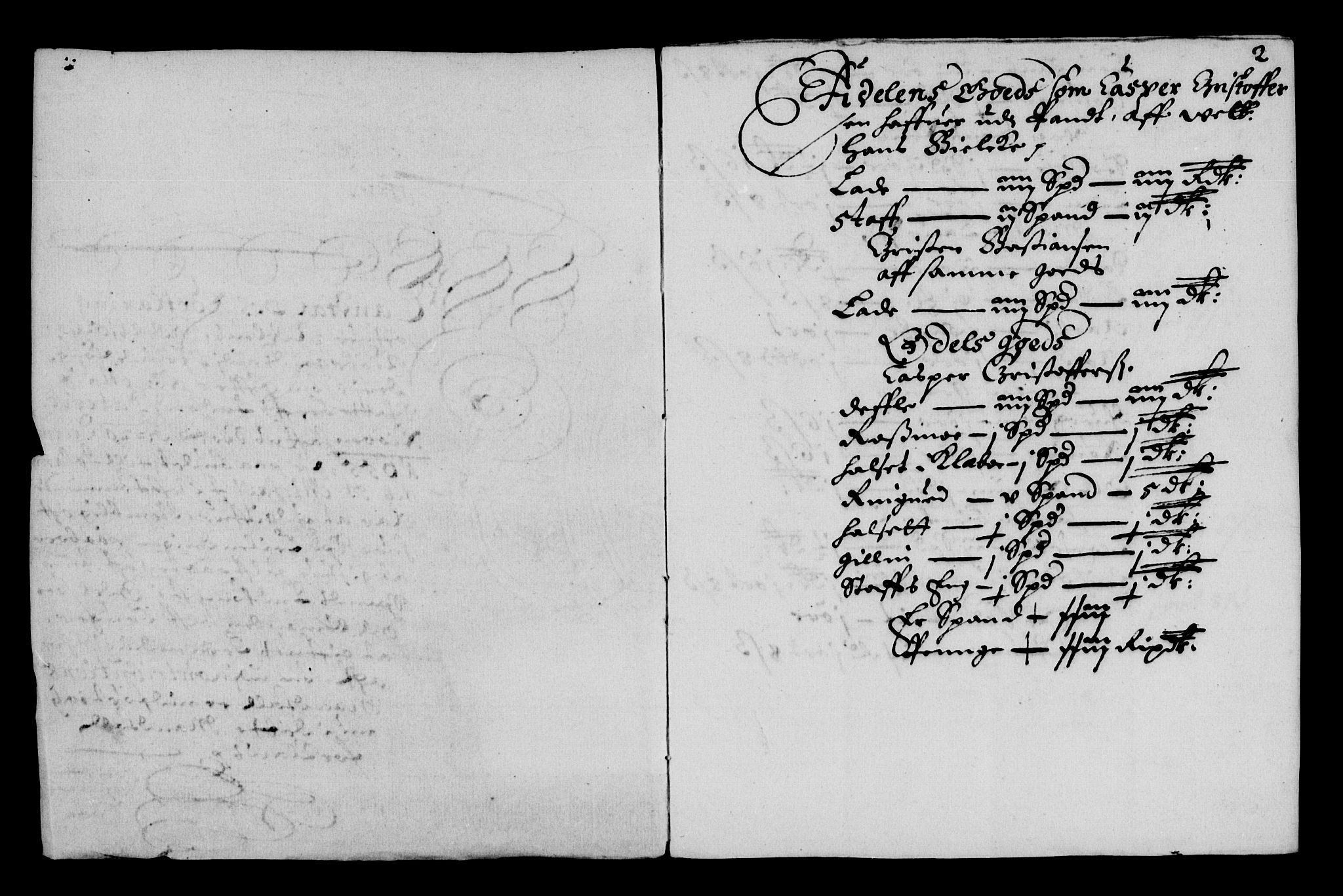 Rentekammeret inntil 1814, Reviderte regnskaper, Lensregnskaper, AV/RA-EA-5023/R/Rb/Rbw/L0127: Trondheim len, 1656-1657