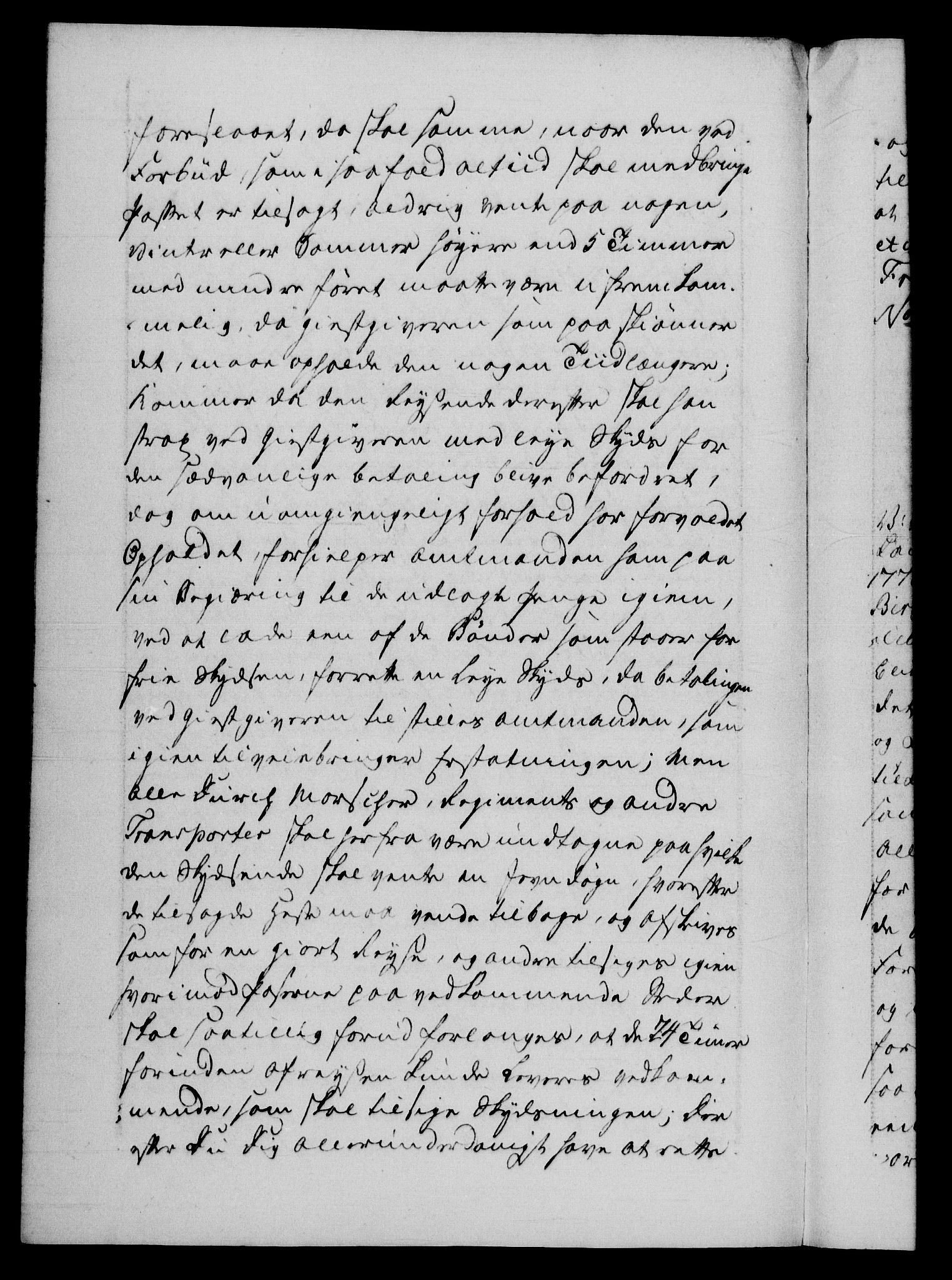 Danske Kanselli 1572-1799, AV/RA-EA-3023/F/Fc/Fca/Fcab/L0043: Norske tegnelser, 1782-1786, s. 234b