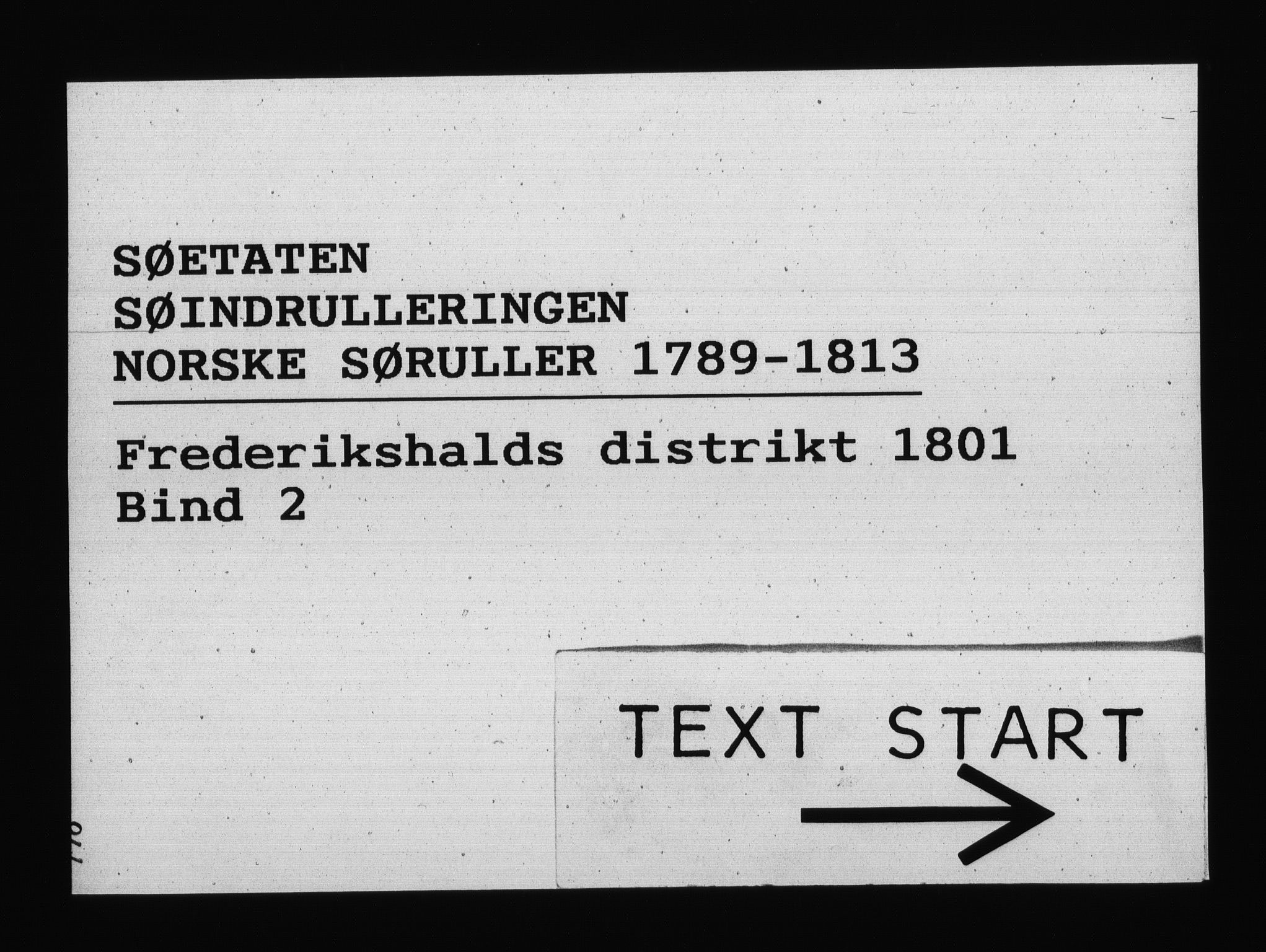 Sjøetaten, AV/RA-EA-3110/F/L0191: Fredrikshalds distrikt, bind 2, 1801