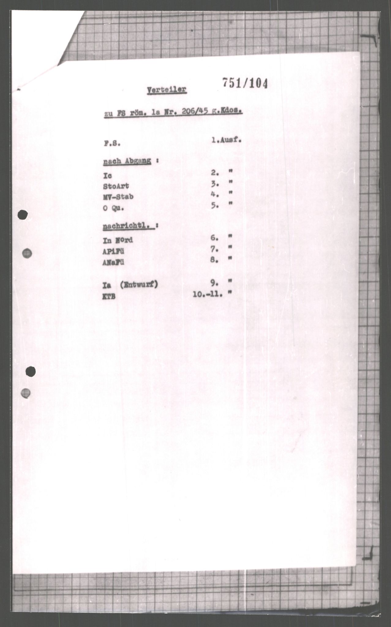 Forsvarets Overkommando. 2 kontor. Arkiv 11.4. Spredte tyske arkivsaker, AV/RA-RAFA-7031/D/Dar/Dara/L0001: Krigsdagbøker for 20. Gebirgs-Armee-Oberkommando (AOK 20), 1944-1945, s. 545