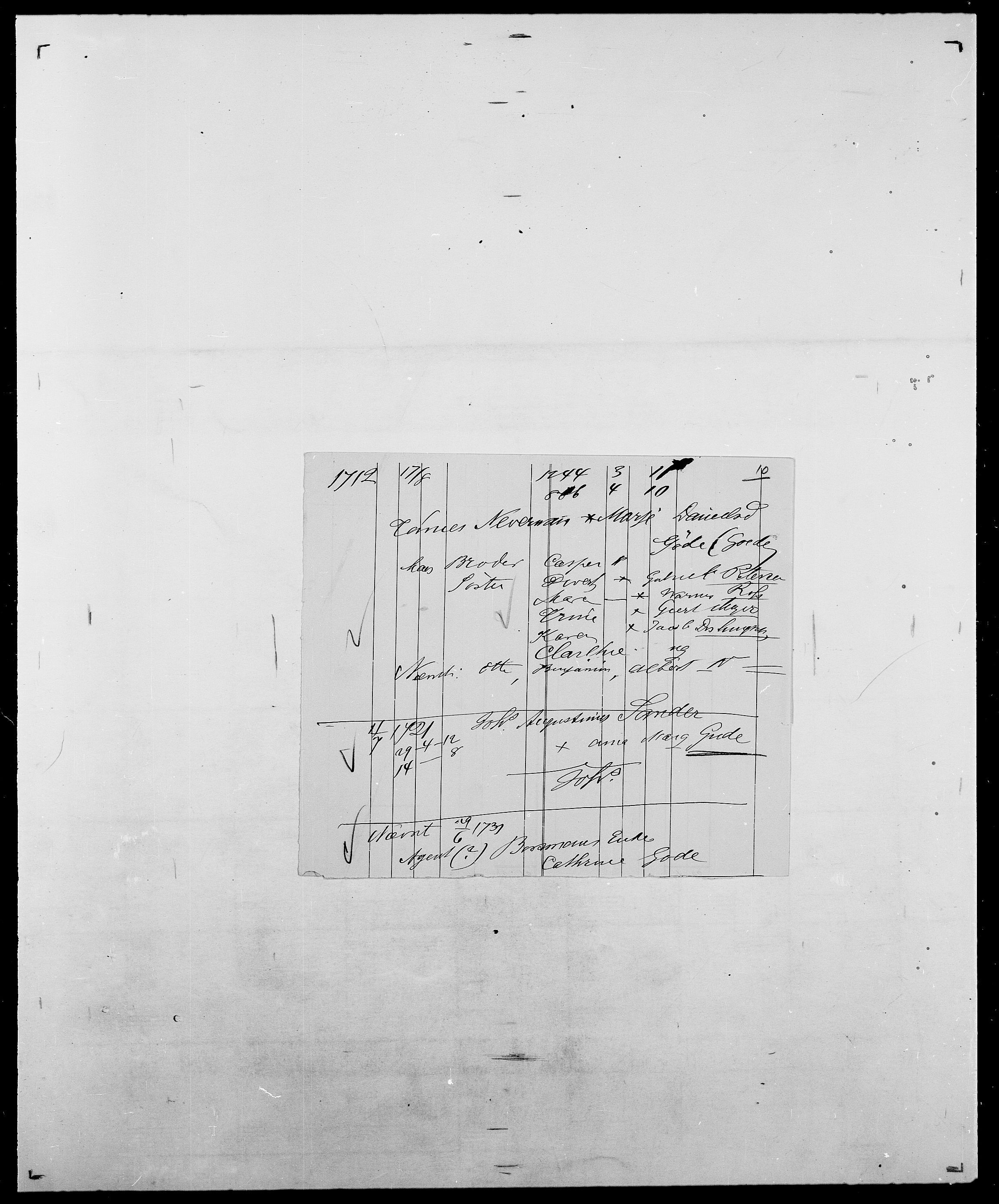 Delgobe, Charles Antoine - samling, AV/SAO-PAO-0038/D/Da/L0015: Grodtshilling - Halvorsæth, s. 339