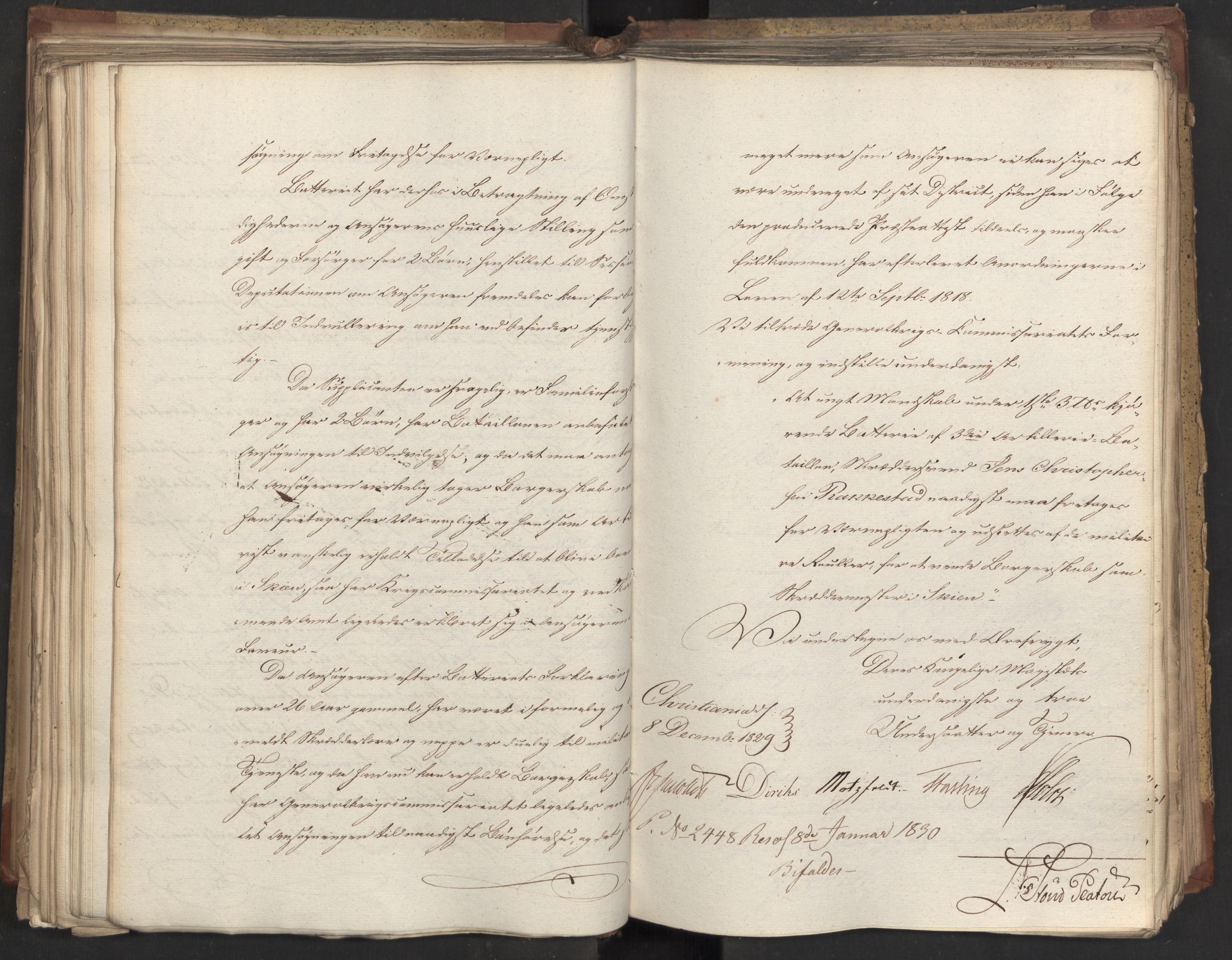 Statsrådsavdelingen i Stockholm, AV/RA-S-1003/D/Da/L0062: Regjeringsinnstillinger nr. 1667-1787, 1829, s. 239