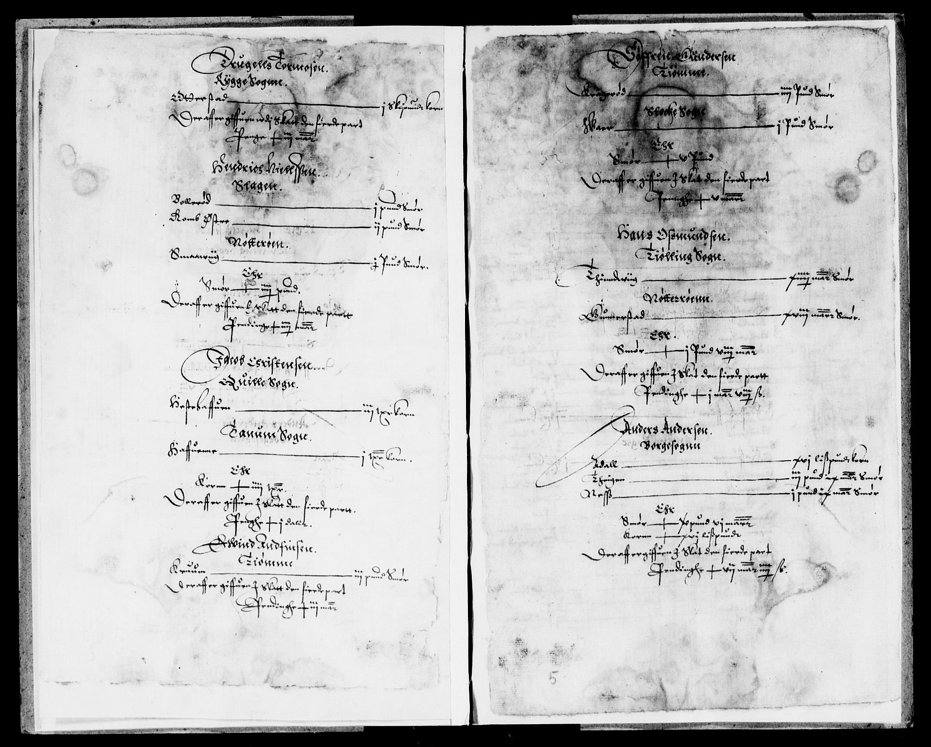 Rentekammeret inntil 1814, Reviderte regnskaper, Lensregnskaper, AV/RA-EA-5023/R/Rb/Rbo/L0022: Tønsberg len, 1641-1642