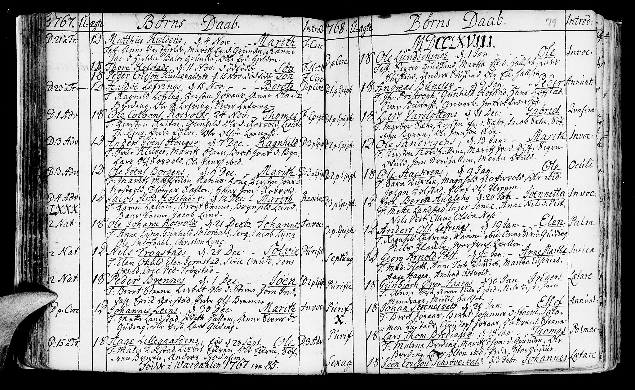 Ministerialprotokoller, klokkerbøker og fødselsregistre - Nord-Trøndelag, AV/SAT-A-1458/723/L0231: Ministerialbok nr. 723A02, 1748-1780, s. 79