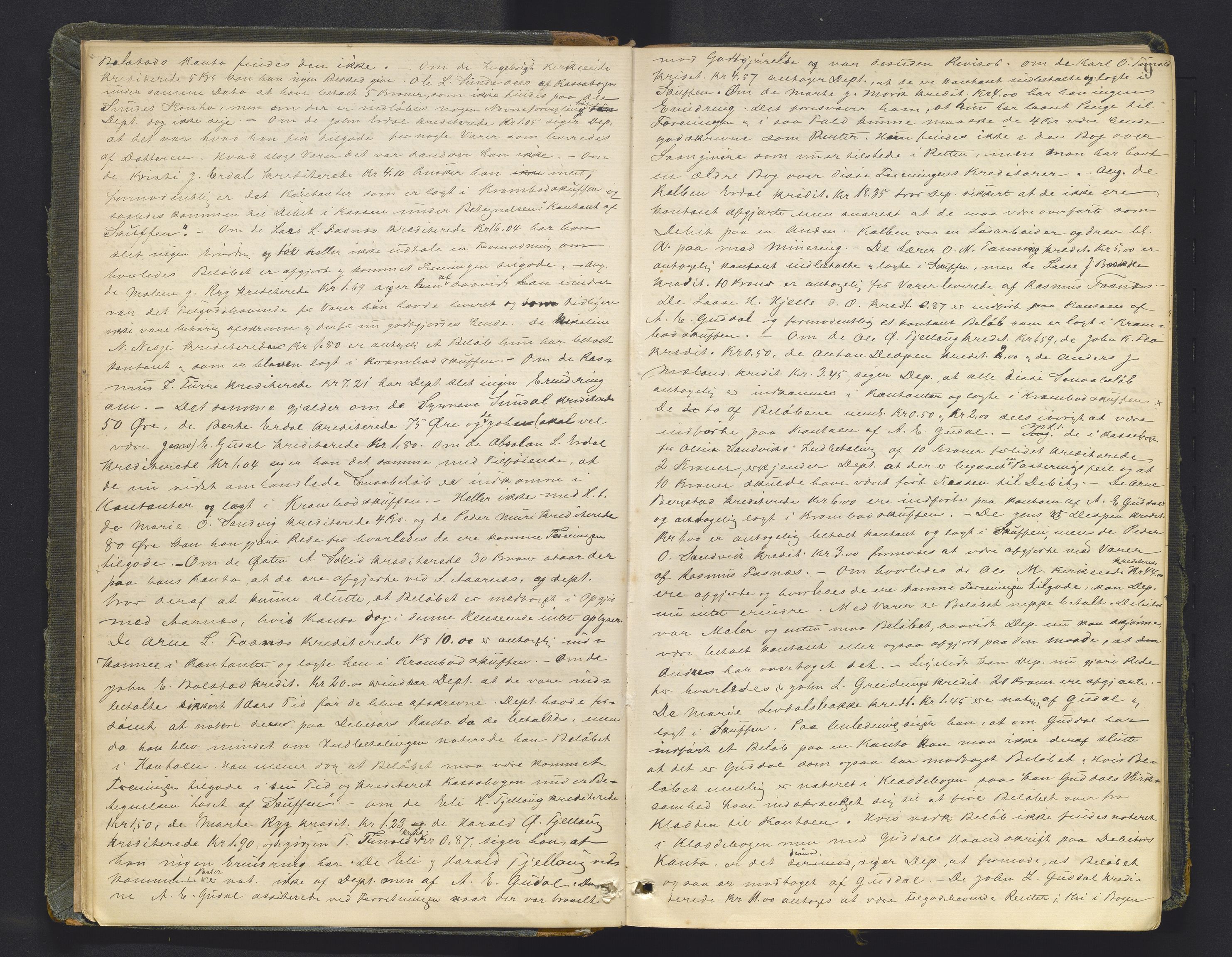 Sunnfjord tingrett, AV/SAB-A-3201/1/F/Fb/Fba/L0053: Ekstrarettsprotokoll, 1888-1897, s. 8b-9a