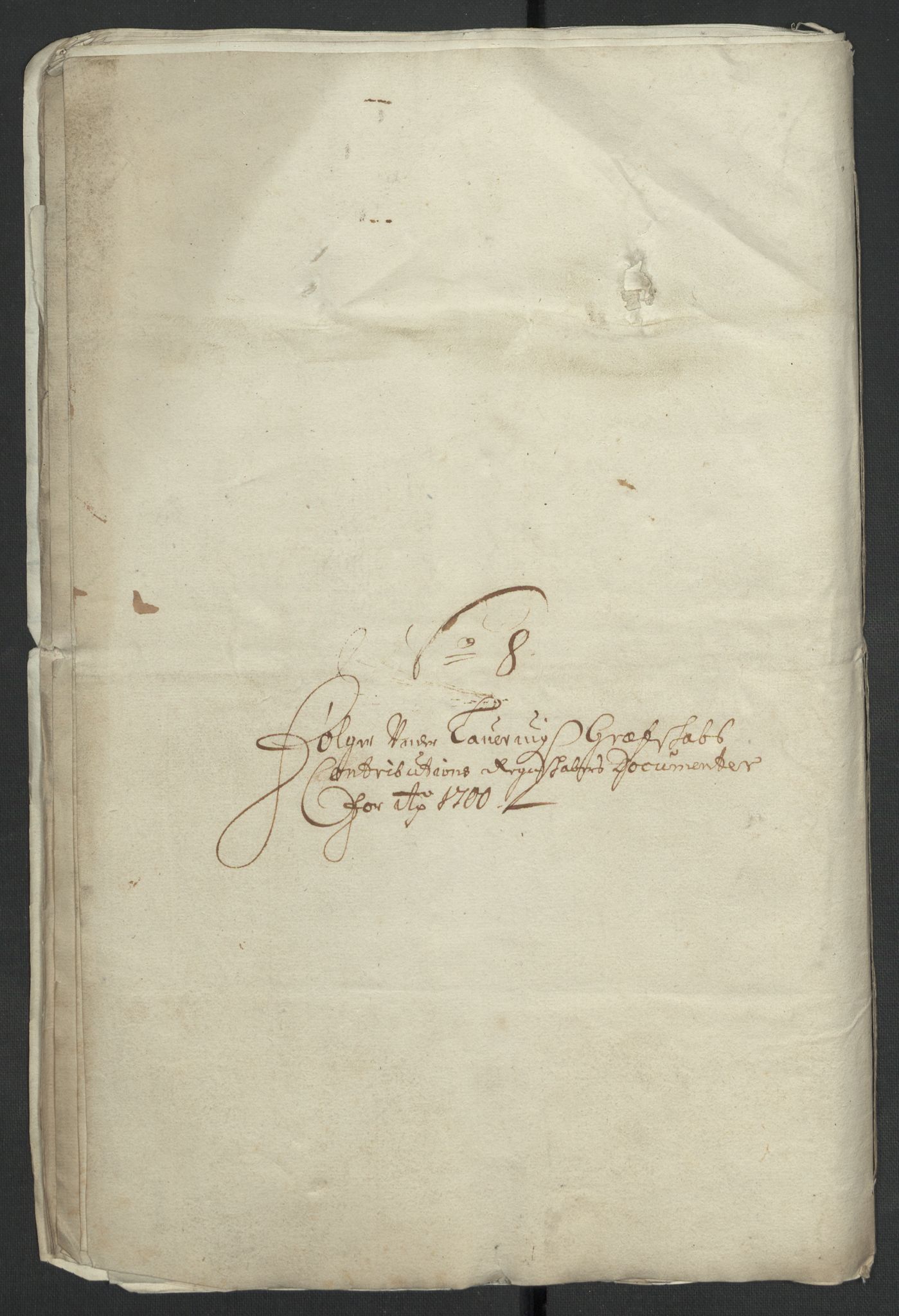 Rentekammeret inntil 1814, Reviderte regnskaper, Fogderegnskap, RA/EA-4092/R33/L1976: Fogderegnskap Larvik grevskap, 1698-1701, s. 305