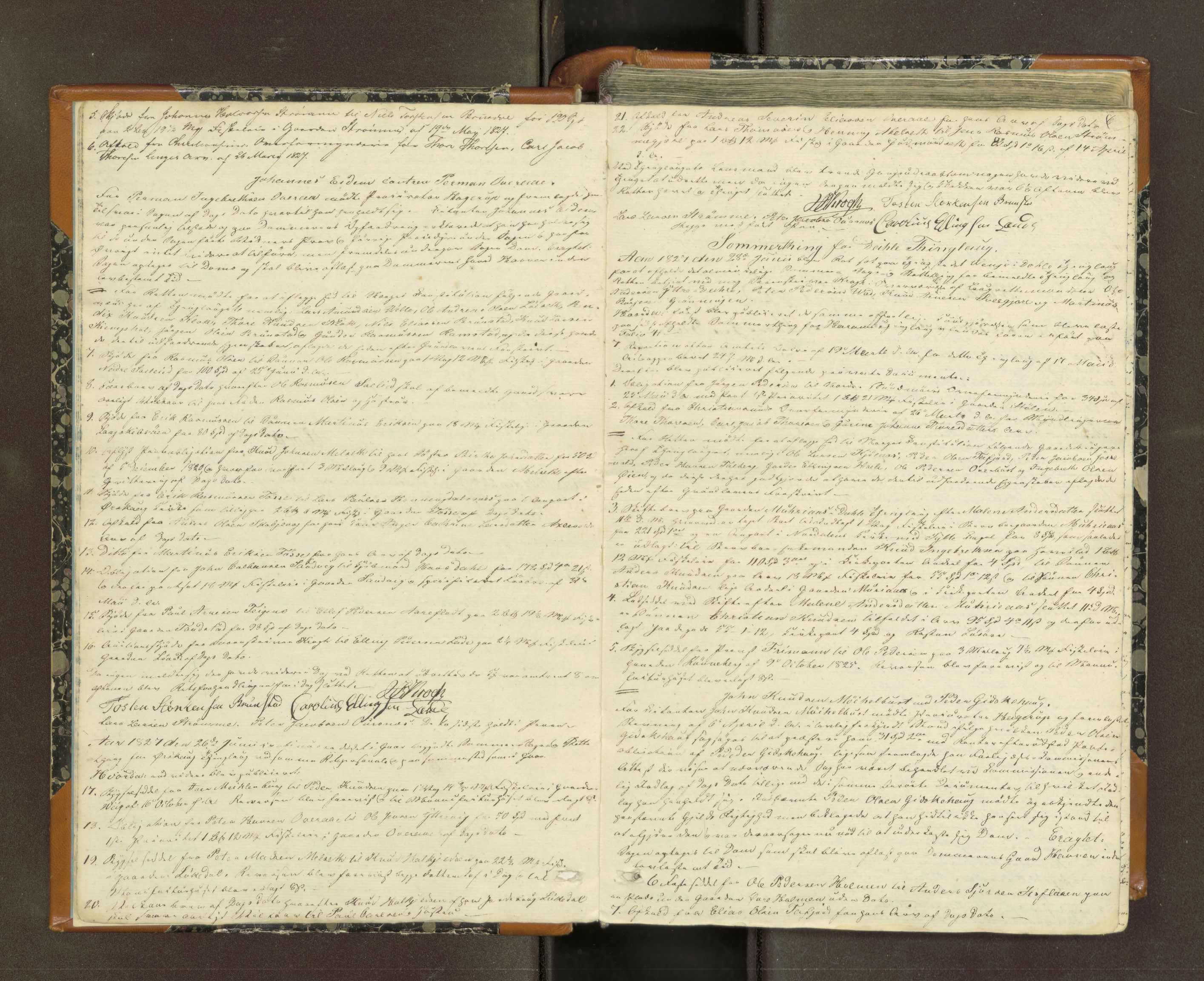Nordre Sunnmøre sorenskriveri, AV/SAT-A-0006/1/1/1A/L0004: Tingbok 4A, 1827-1831