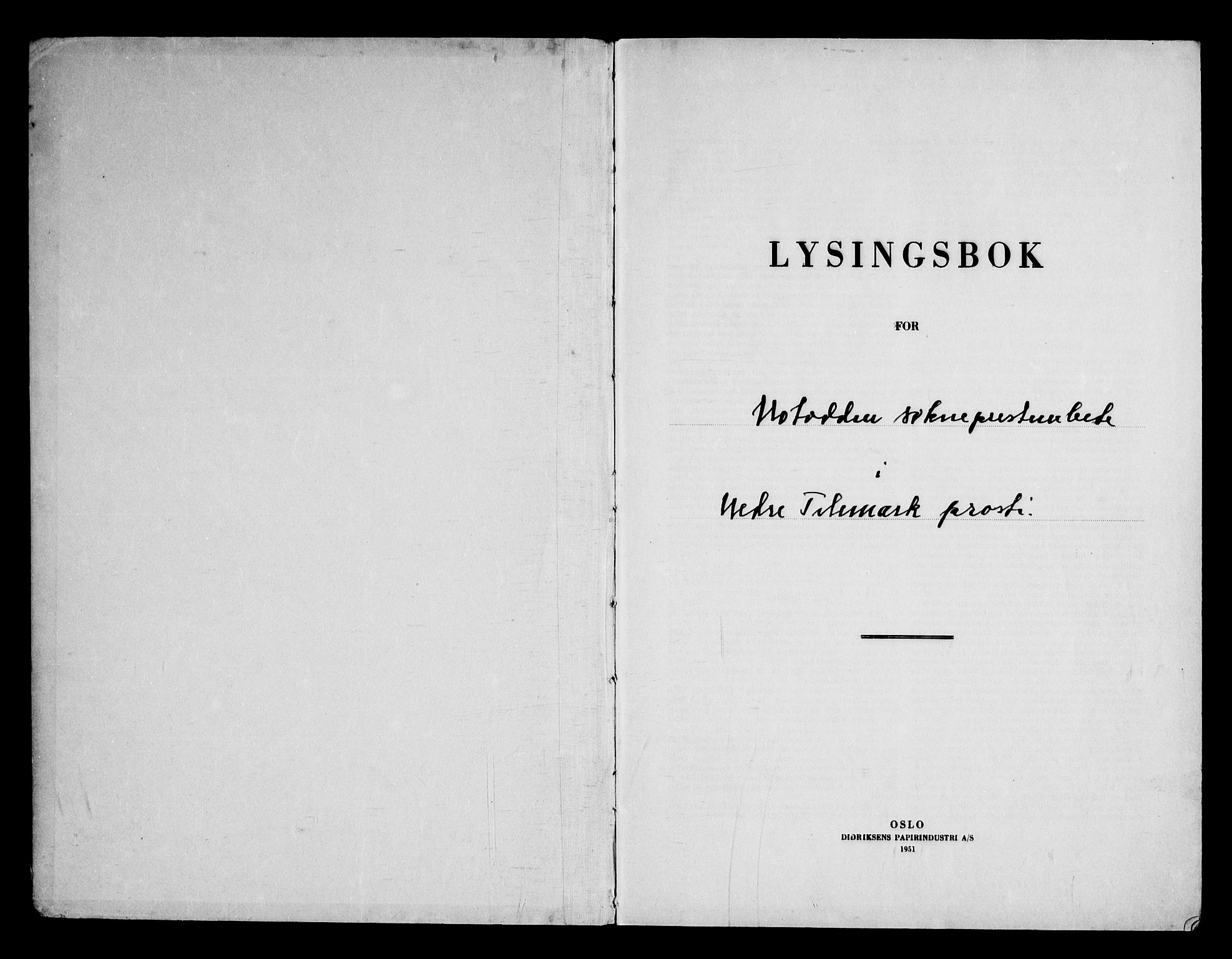 Notodden kirkebøker, SAKO/A-290/H/Ha/L0003: Lysningsprotokoll nr. 3, 1959-1969