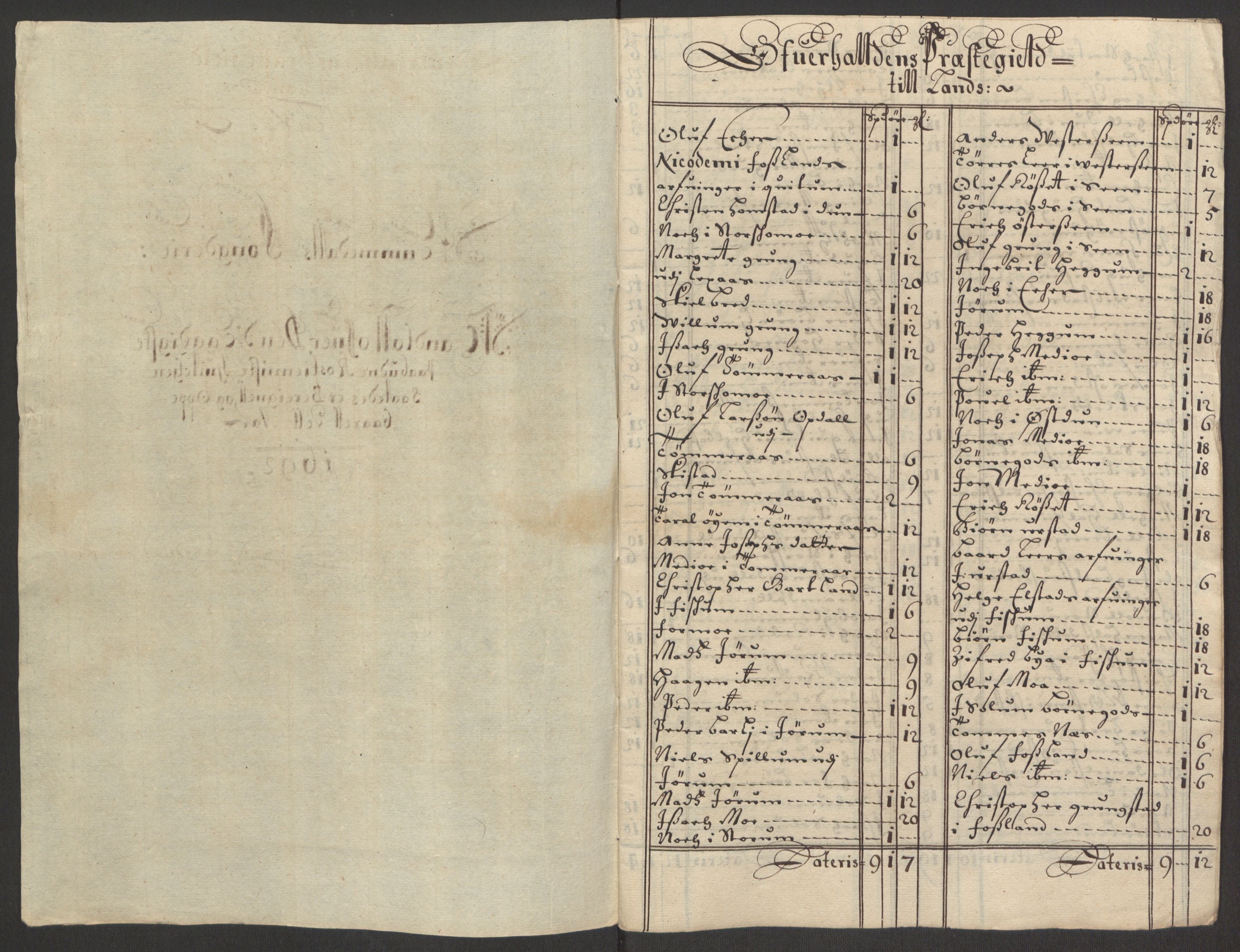 Rentekammeret inntil 1814, Reviderte regnskaper, Fogderegnskap, RA/EA-4092/R64/L4424: Fogderegnskap Namdal, 1692-1695, s. 75