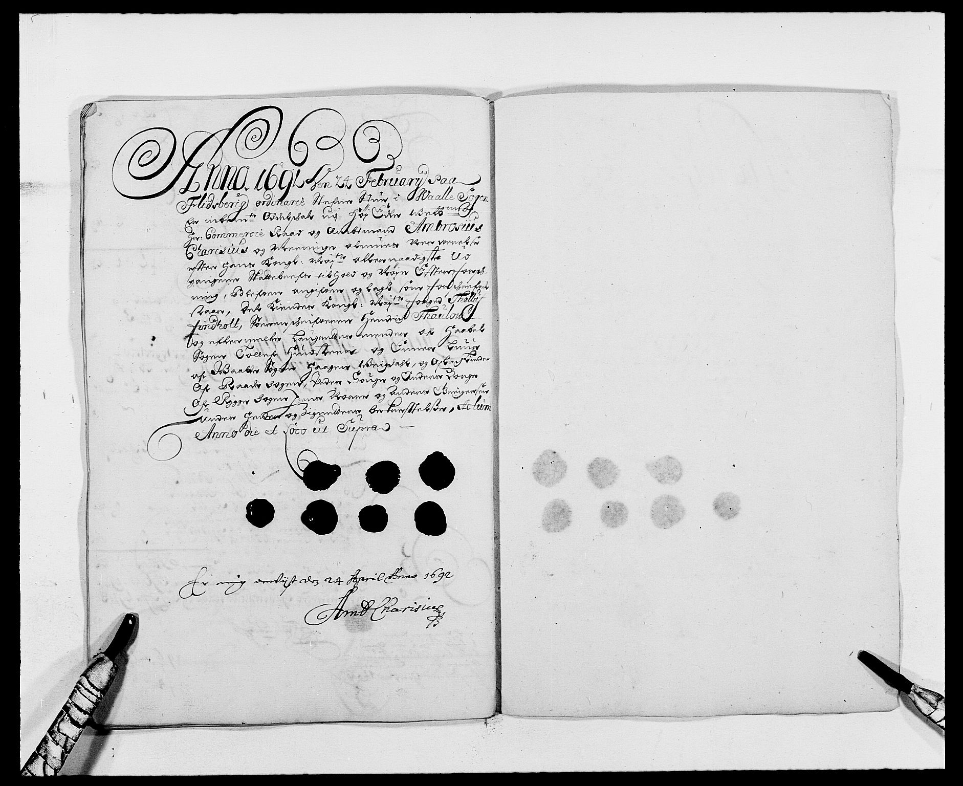 Rentekammeret inntil 1814, Reviderte regnskaper, Fogderegnskap, RA/EA-4092/R02/L0106: Fogderegnskap Moss og Verne kloster, 1688-1691, s. 543