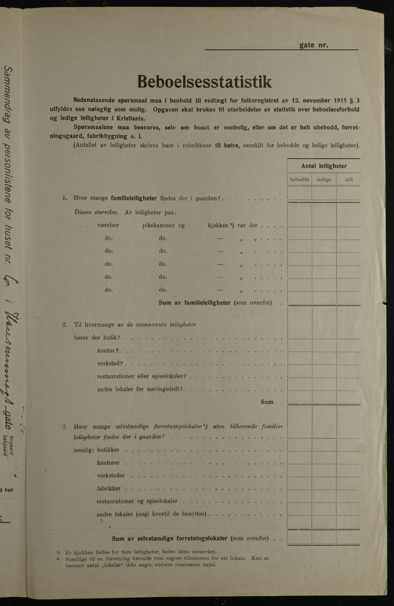 OBA, Kommunal folketelling 1.12.1923 for Kristiania, 1923, s. 39330