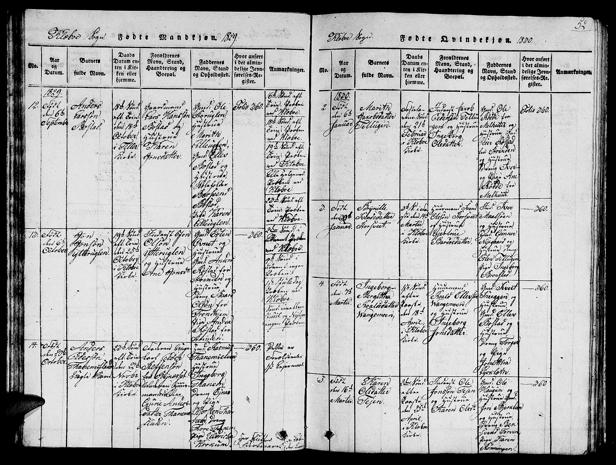 Ministerialprotokoller, klokkerbøker og fødselsregistre - Sør-Trøndelag, SAT/A-1456/618/L0450: Klokkerbok nr. 618C01, 1816-1865, s. 52