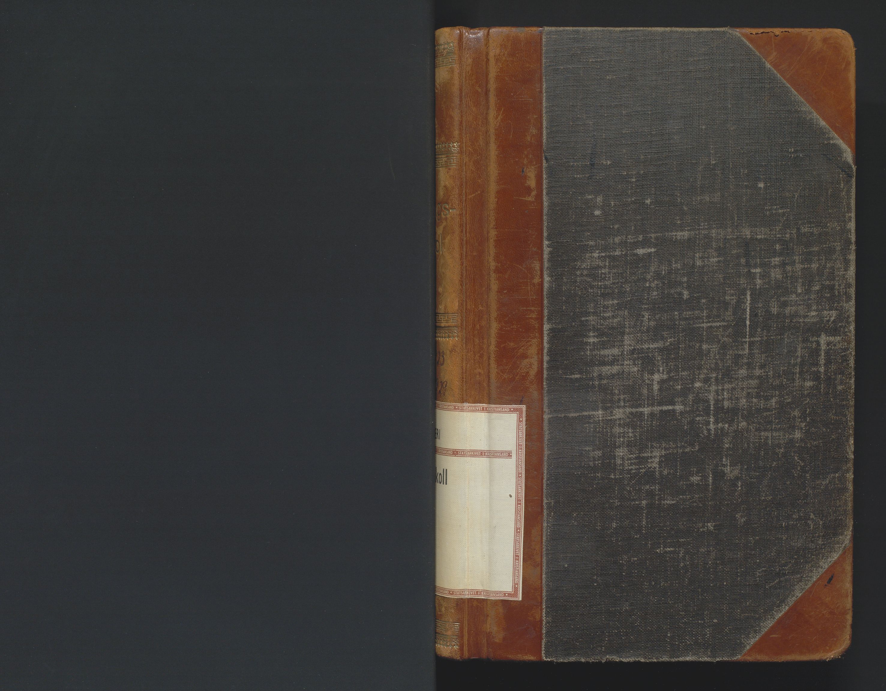 Mandal sorenskriveri, SAK/1221-0005/001/H/Hc/L0100: Skifteutlodningsprotokoll nr 9, 1923-1929