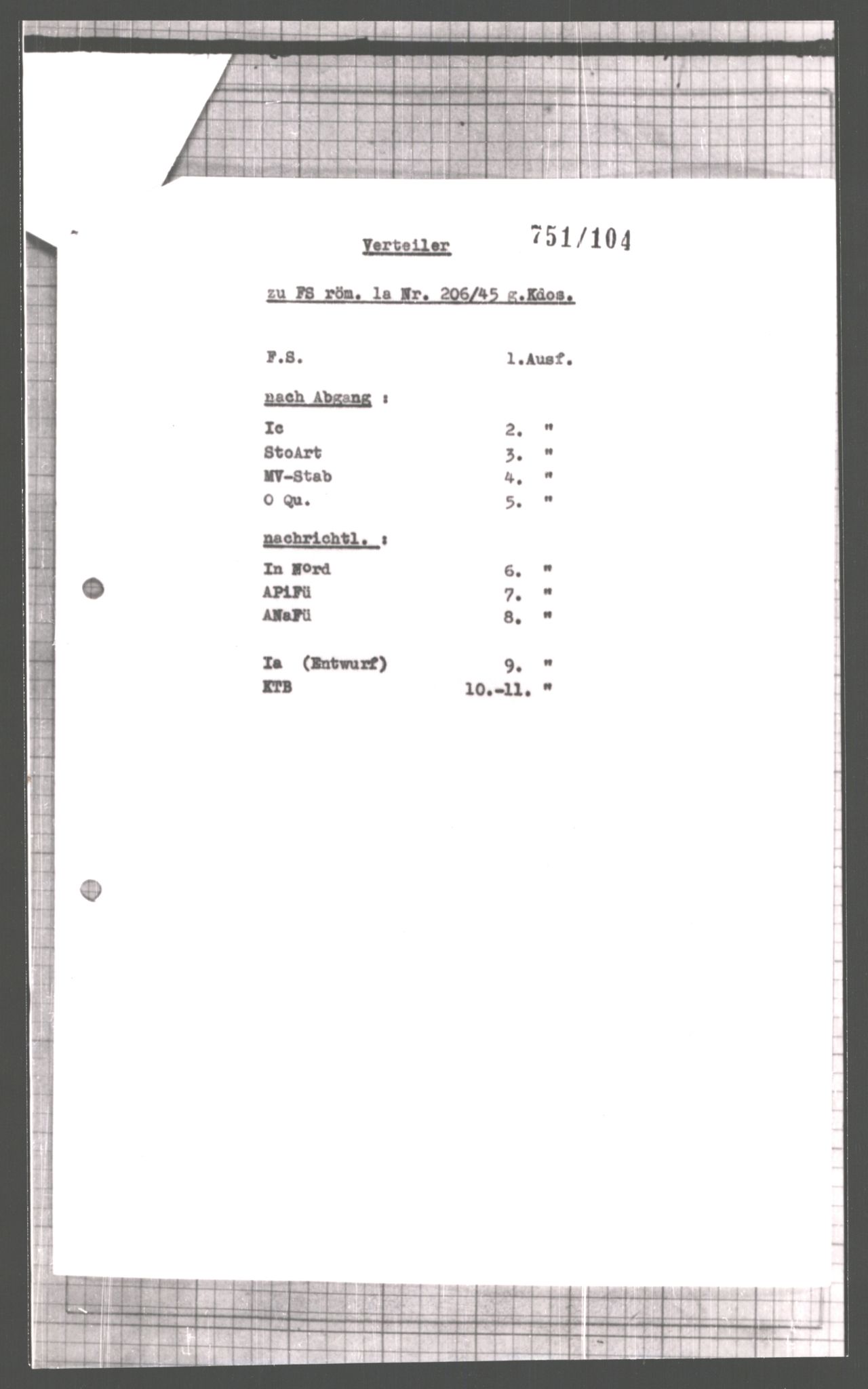 Forsvarets Overkommando. 2 kontor. Arkiv 11.4. Spredte tyske arkivsaker, AV/RA-RAFA-7031/D/Dar/Dara/L0006: Krigsdagbøker for 20. Gebirgs-Armee-Oberkommando (AOK 20), 1945, s. 248