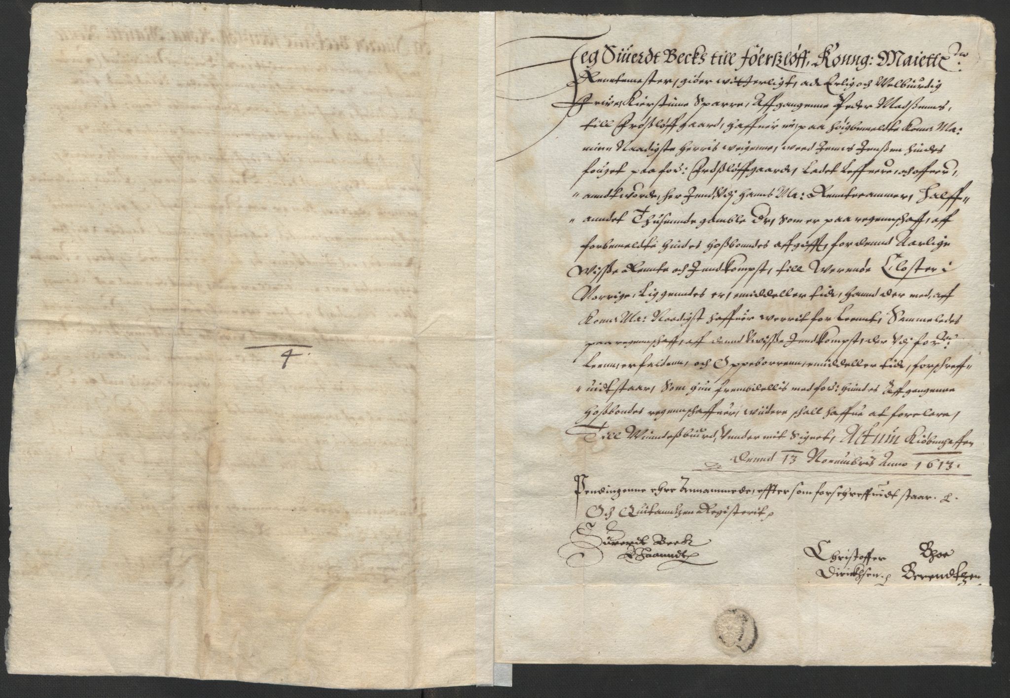 Rentekammeret inntil 1814, Reviderte regnskaper, Lensregnskaper, AV/RA-EA-5023/R/Rb/Rbg/L0001: Verne kloster len, 1599-1619