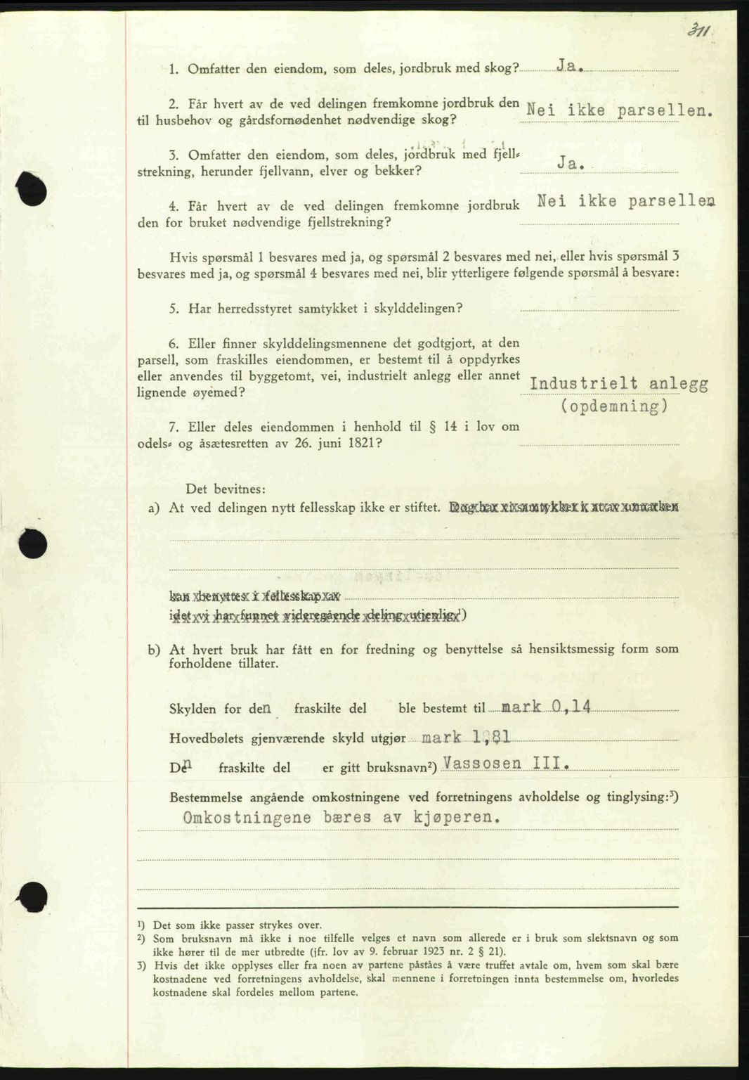 Nordmøre sorenskriveri, SAT/A-4132/1/2/2Ca: Pantebok nr. A89, 1940-1941, Dagboknr: 2129/1940