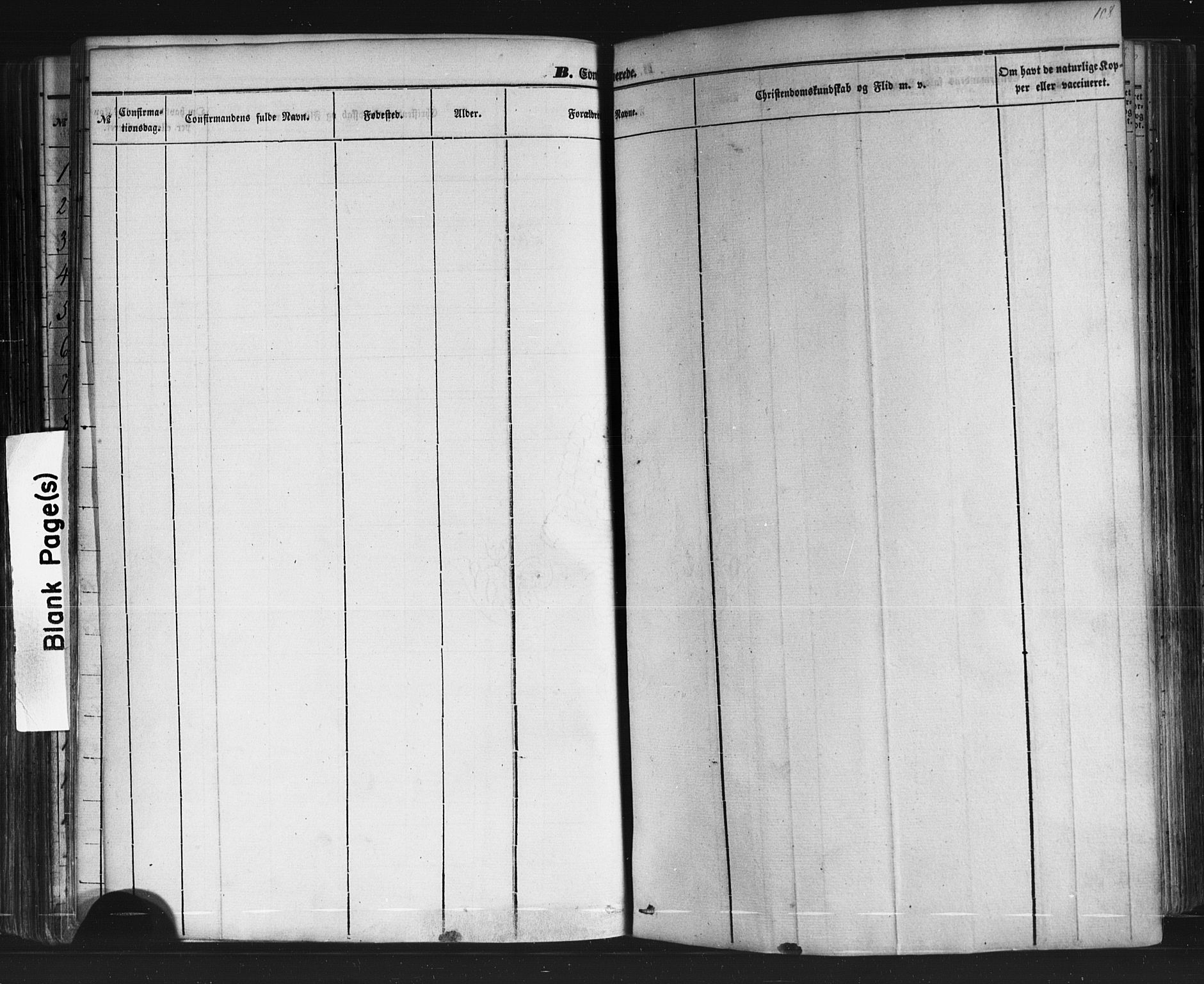 Sauherad kirkebøker, AV/SAKO-A-298/F/Fb/L0001: Ministerialbok nr. II 1, 1851-1877, s. 108