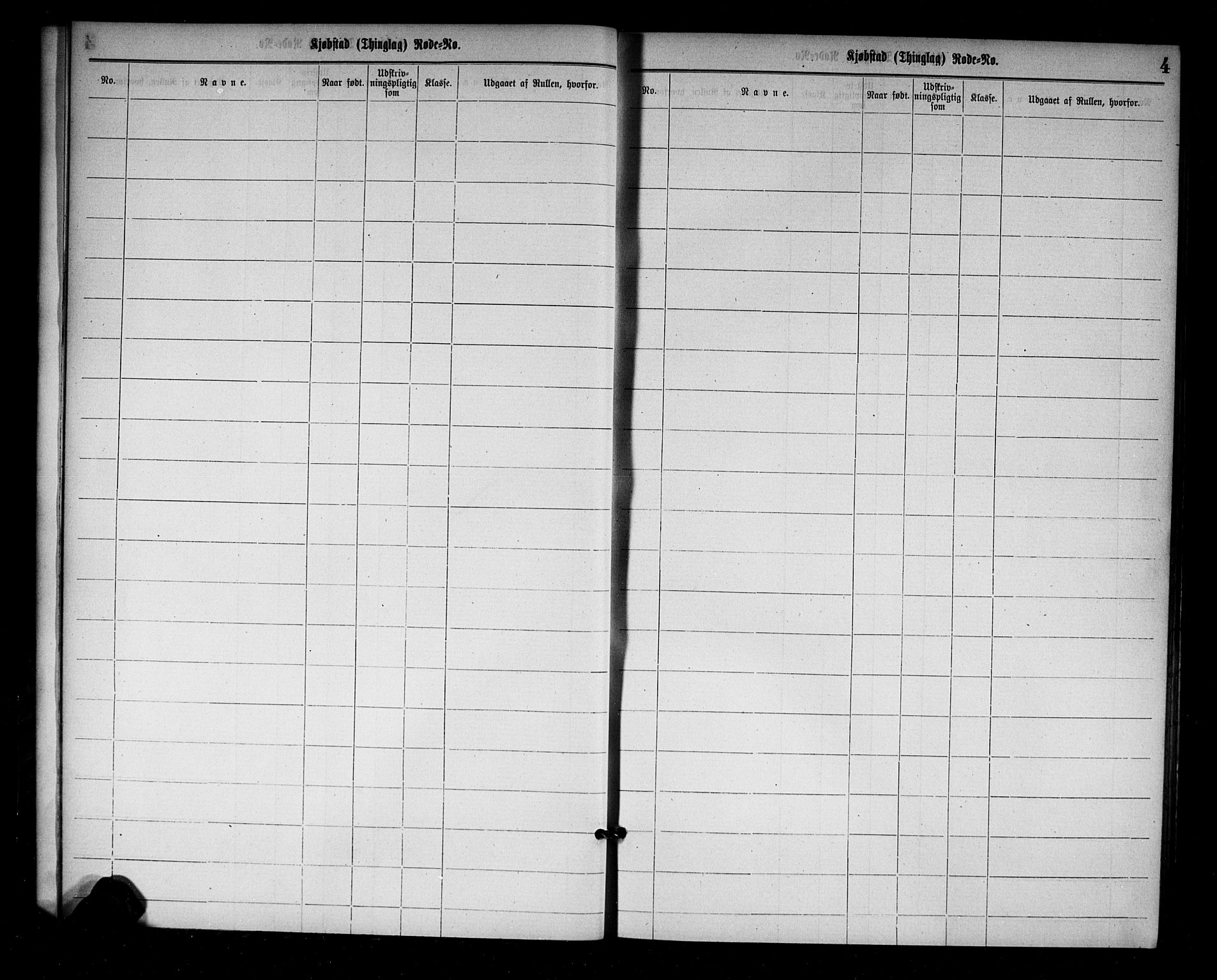 Mandal mønstringskrets, AV/SAK-2031-0016/F/Ff/L0001: Utskrivningsregisterrulle, nr som i hovedrulle, med register, L-15, 1860-1900, s. 7