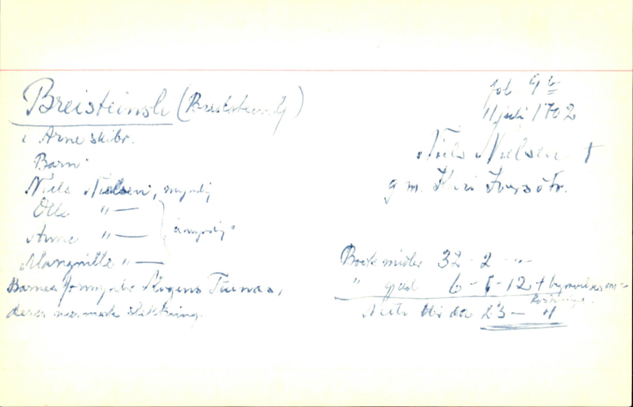 Skiftekort ved Statsarkivet i Bergen, SAB/SKIFTEKORT/001/L0001: Skifteprotokoll nr. 1-2 - test test, 1702-1716, s. 38