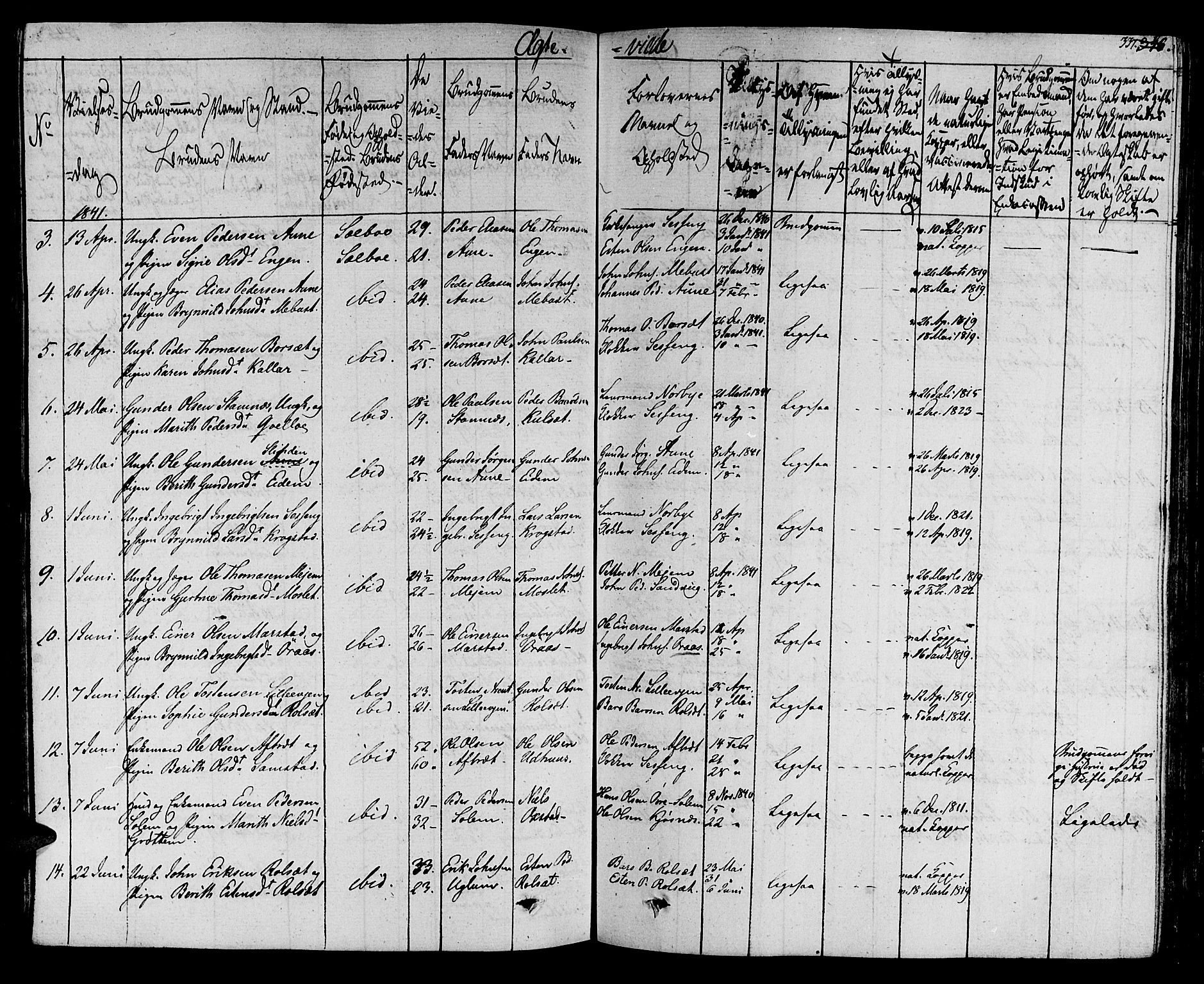 Ministerialprotokoller, klokkerbøker og fødselsregistre - Sør-Trøndelag, SAT/A-1456/695/L1143: Ministerialbok nr. 695A05 /1, 1824-1842, s. 337