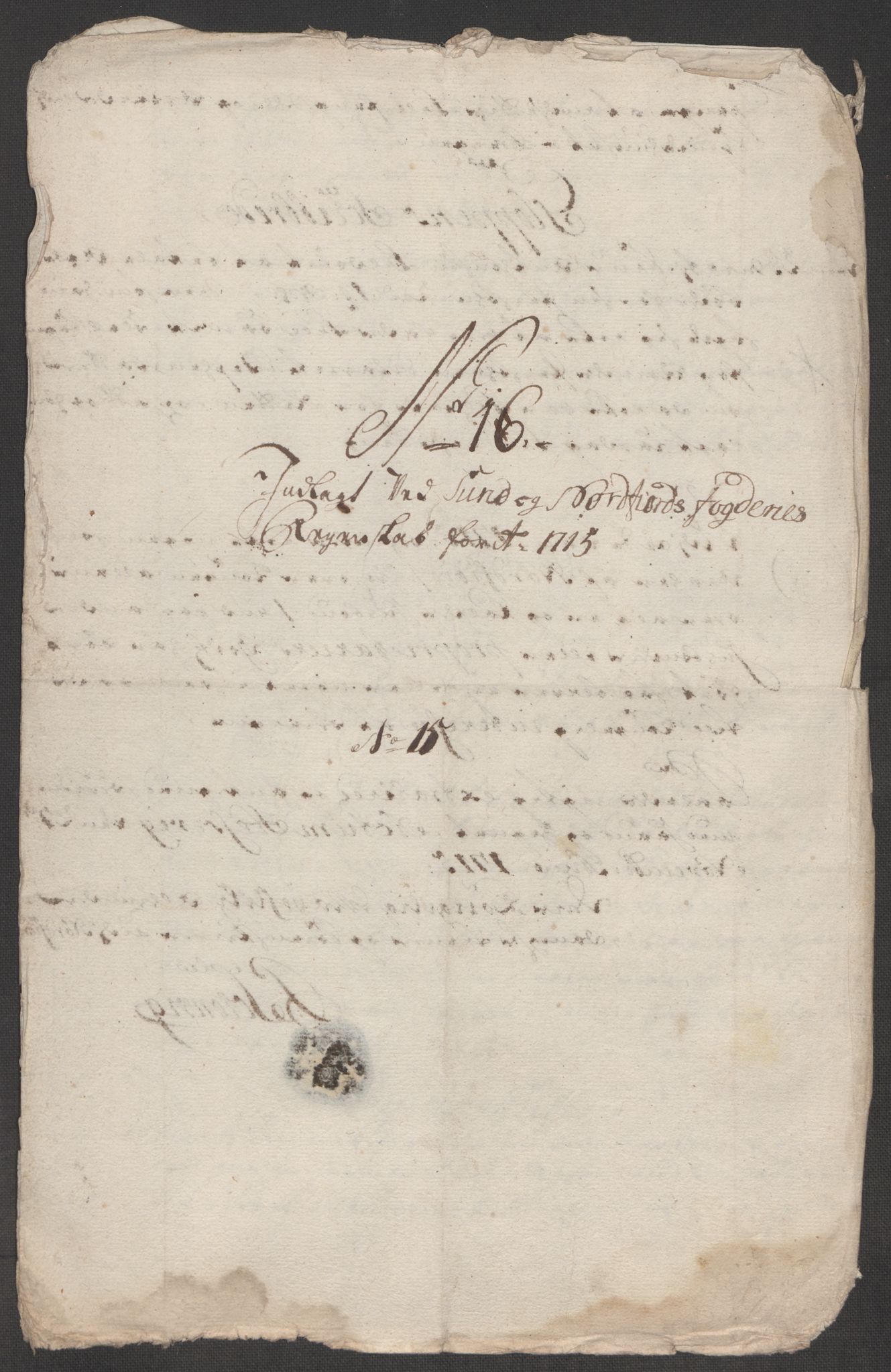 Rentekammeret inntil 1814, Reviderte regnskaper, Fogderegnskap, AV/RA-EA-4092/R53/L3439: Fogderegnskap Sunn- og Nordfjord, 1715, s. 398