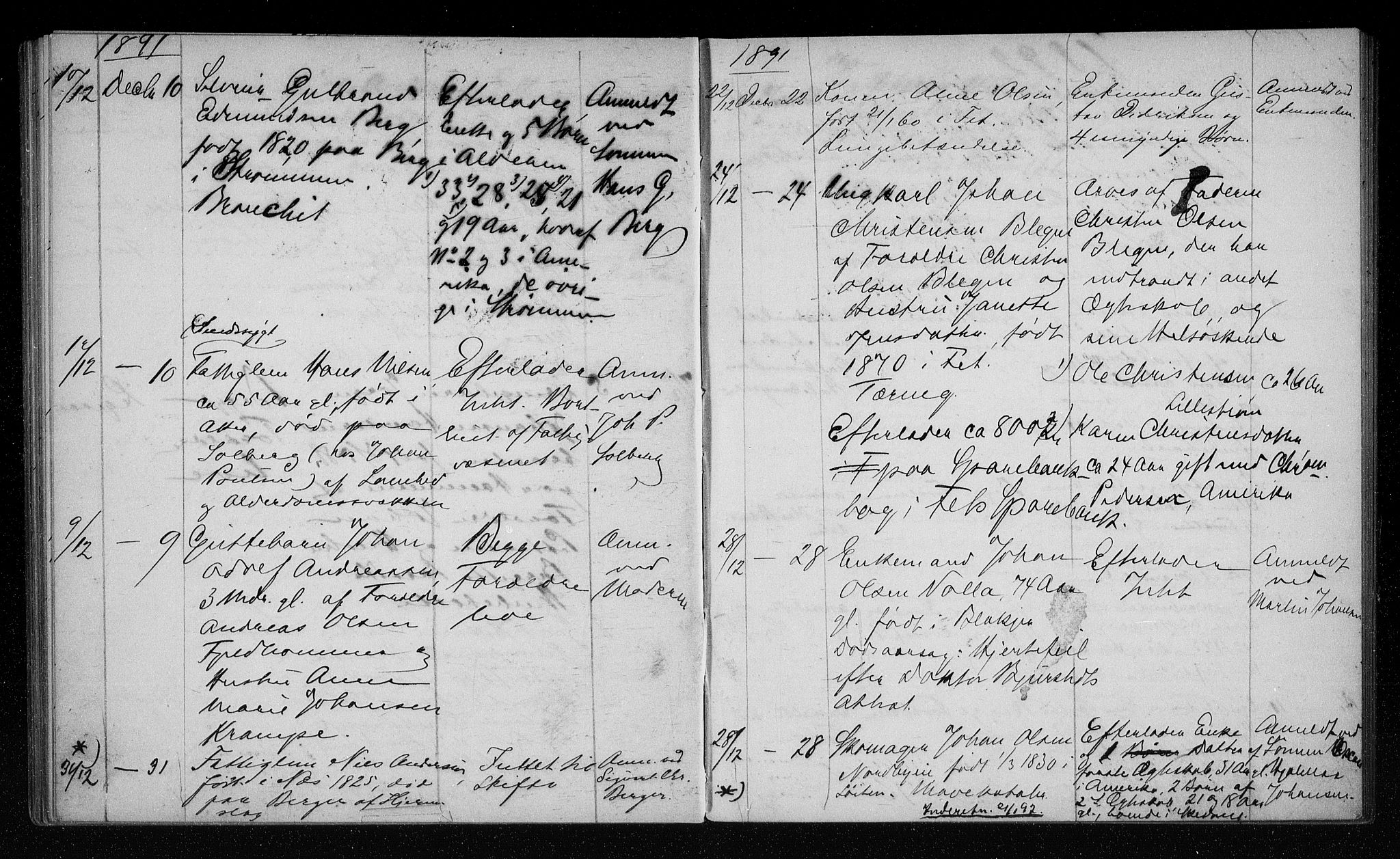 Skedsmo lensmannskontor, AV/SAO-A-10089/H/Hb/L0002: Dødsfallsprotokoll, 1888-1895