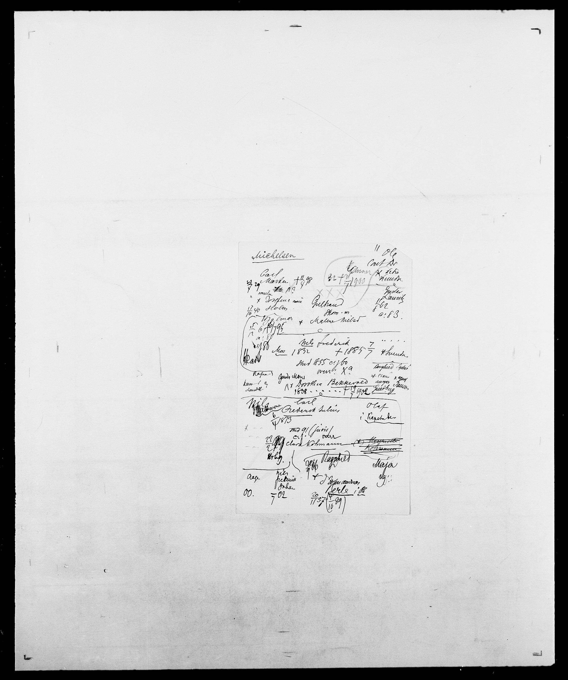 Delgobe, Charles Antoine - samling, SAO/PAO-0038/D/Da/L0026: Mechelby - Montoppidan, s. 542