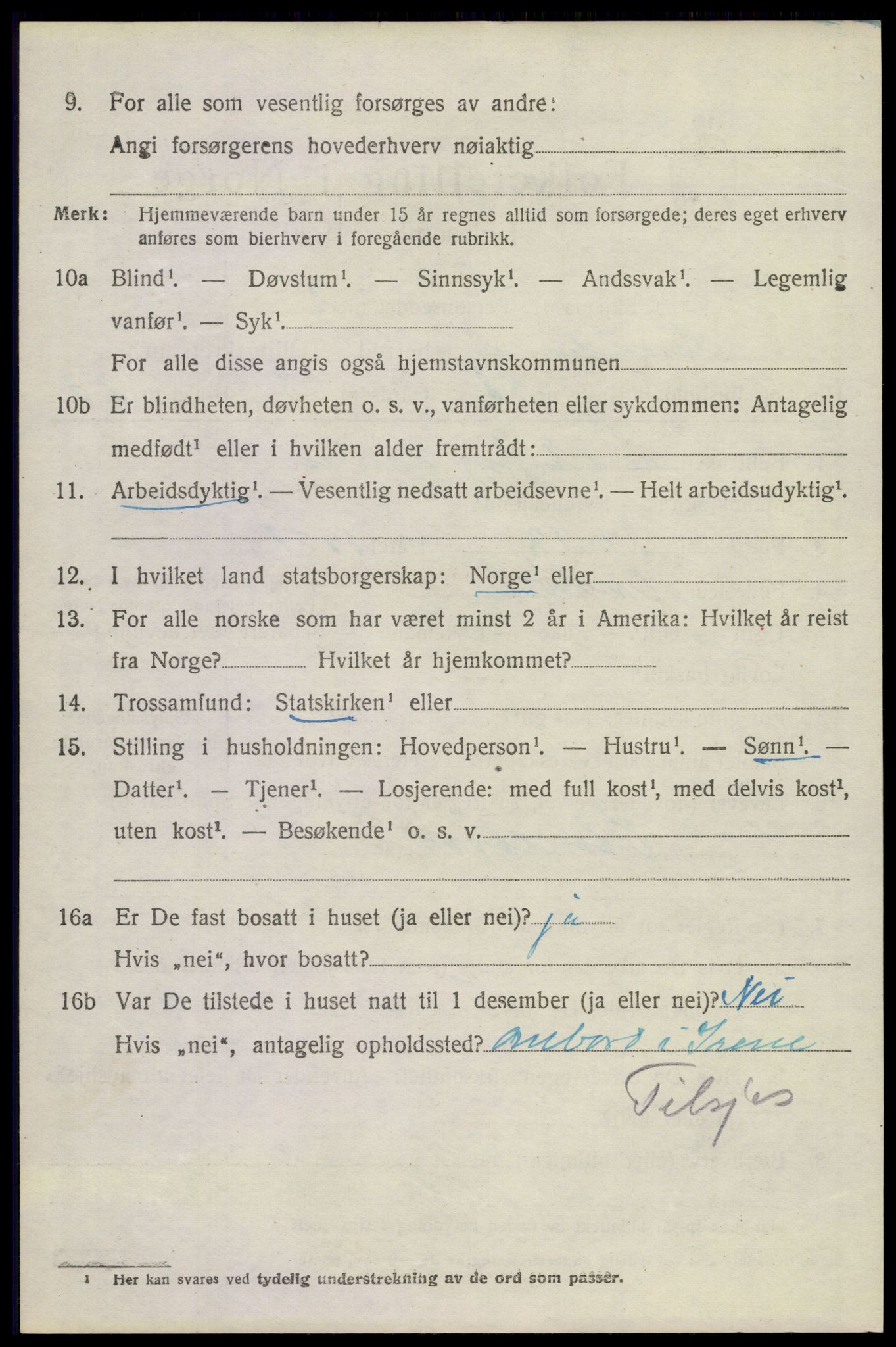SAKO, Folketelling 1920 for 0724 Sandeherred herred, 1920, s. 19089