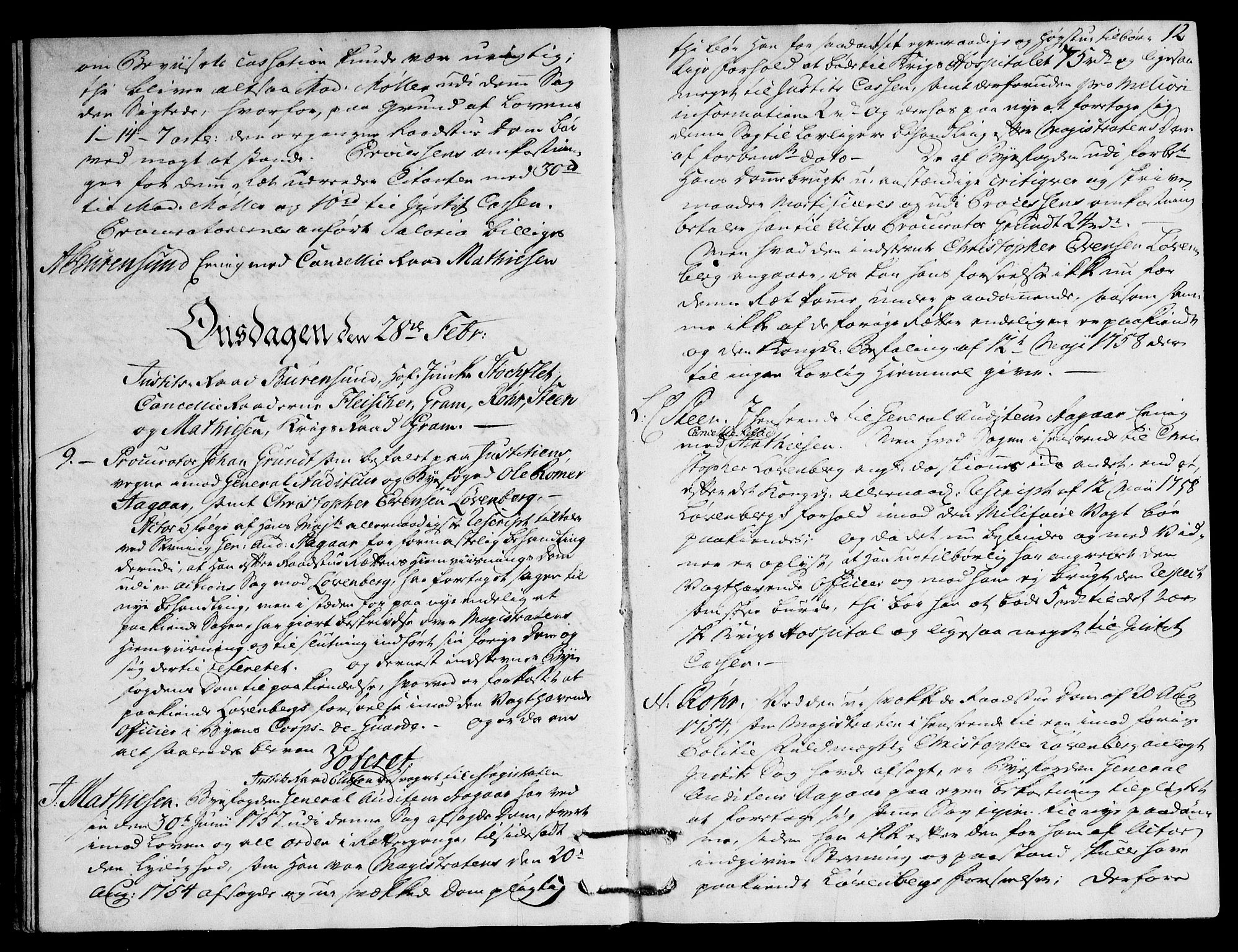 Overhoffretten 1667-1797, AV/RA-EA-2884/Ac/L0196: Voteringsprotokoll, 1759, s. 11b-12a
