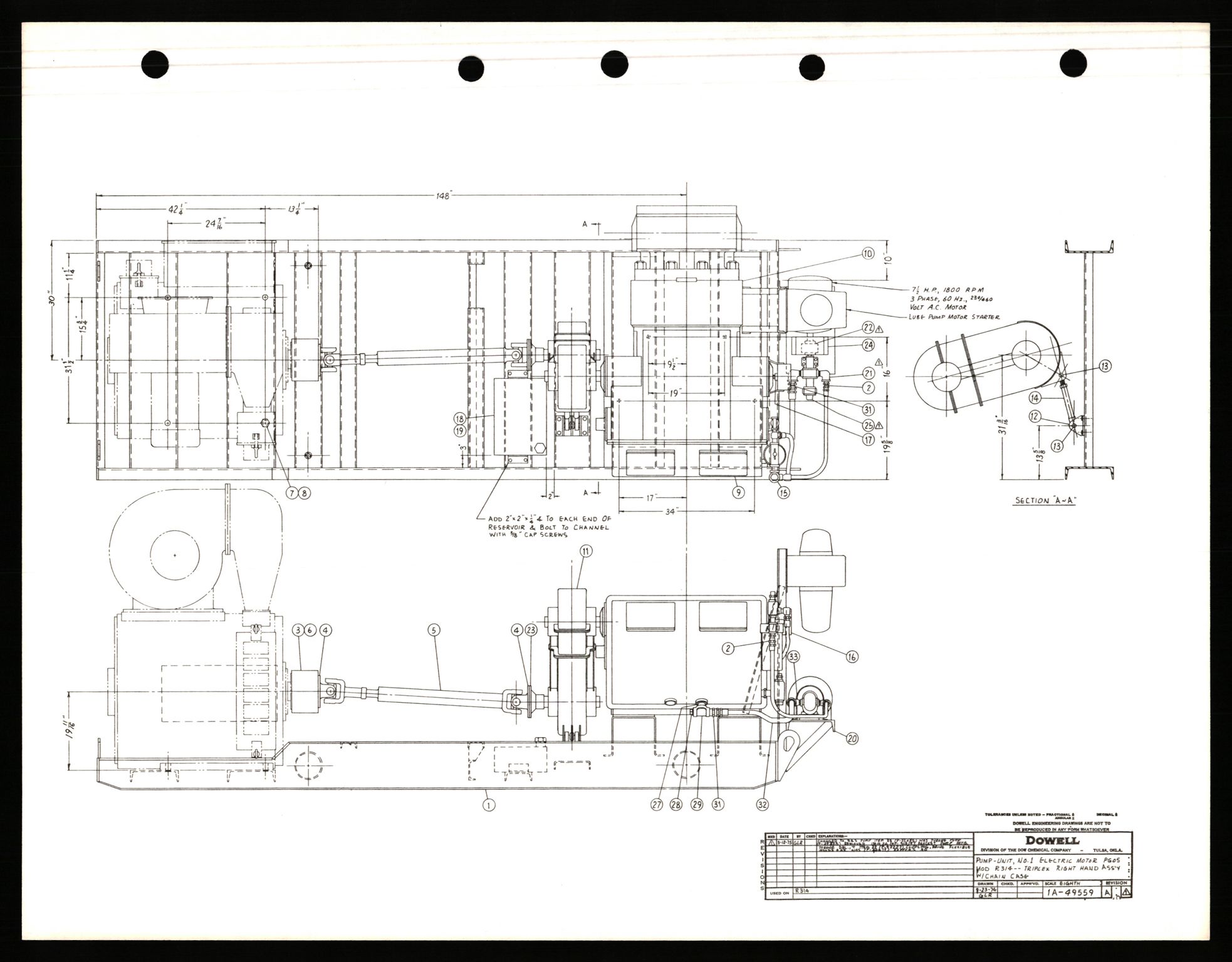 Pa 1503 - Stavanger Drilling AS, AV/SAST-A-101906/2/E/Eb/Ebb/L0008: Alexander L. Kielland plattform - Operation manual, 1976, s. 275