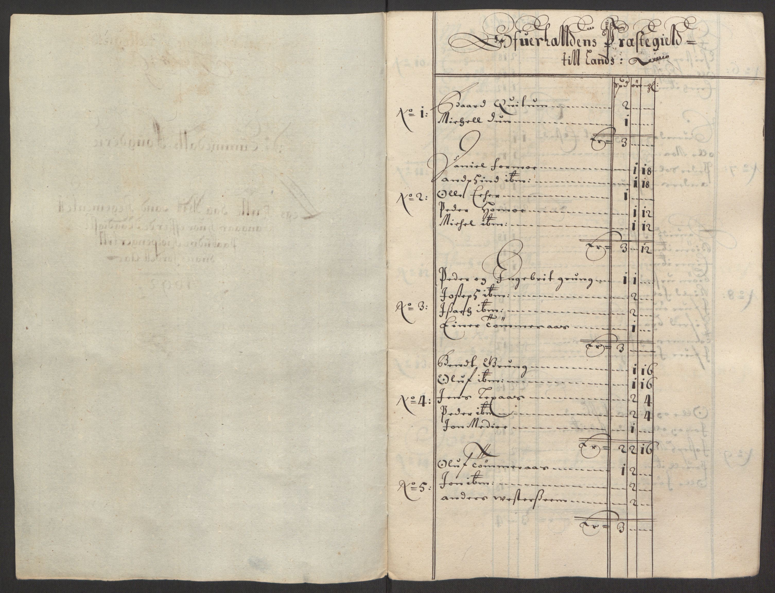 Rentekammeret inntil 1814, Reviderte regnskaper, Fogderegnskap, RA/EA-4092/R64/L4424: Fogderegnskap Namdal, 1692-1695, s. 41
