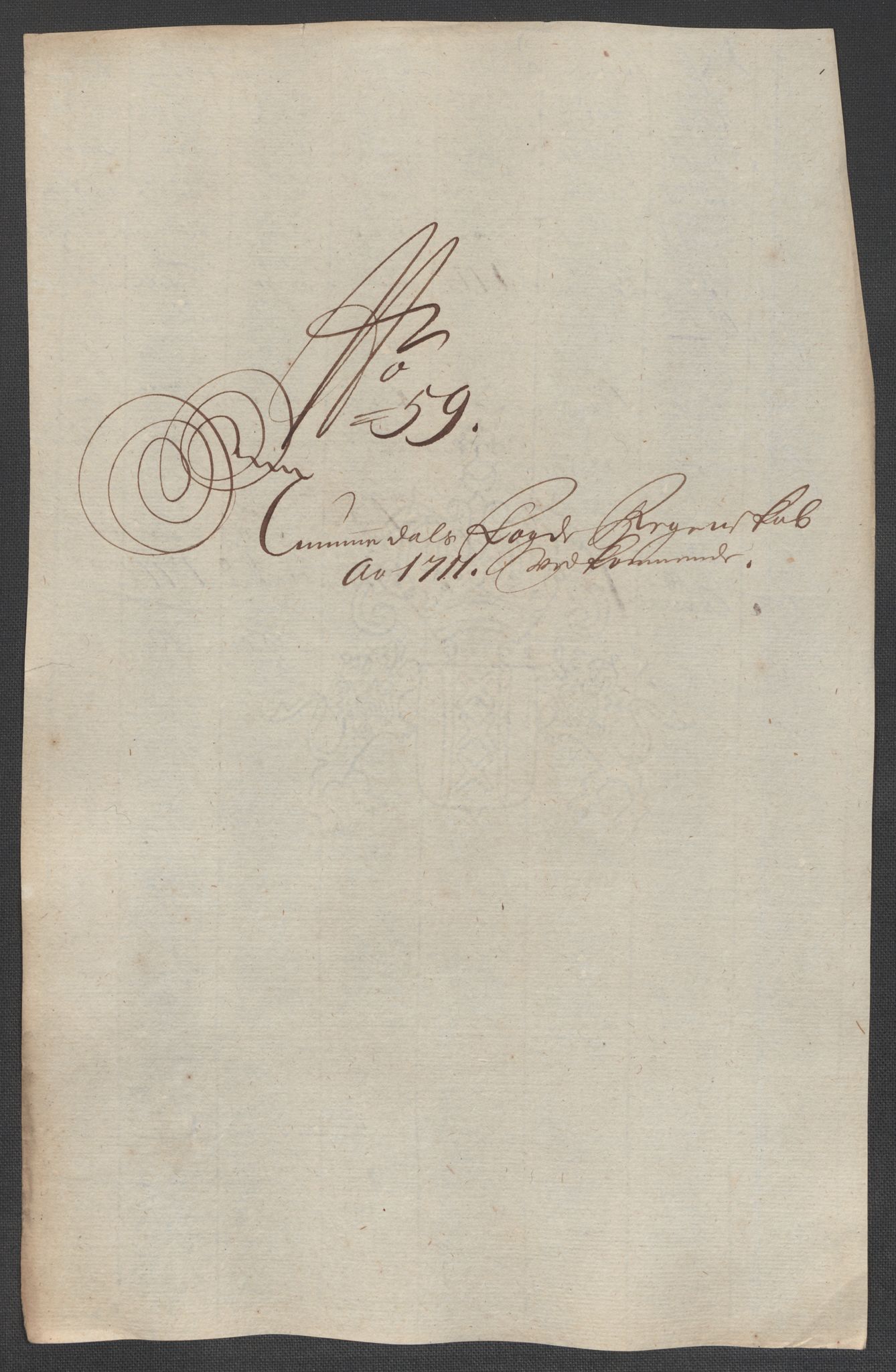 Rentekammeret inntil 1814, Reviderte regnskaper, Fogderegnskap, AV/RA-EA-4092/R64/L4432: Fogderegnskap Namdal, 1711, s. 207