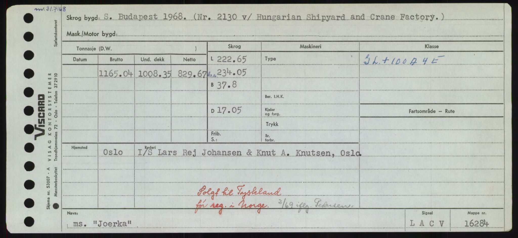 Sjøfartsdirektoratet med forløpere, Skipsmålingen, AV/RA-S-1627/H/Hd/L0019: Fartøy, J, s. 437